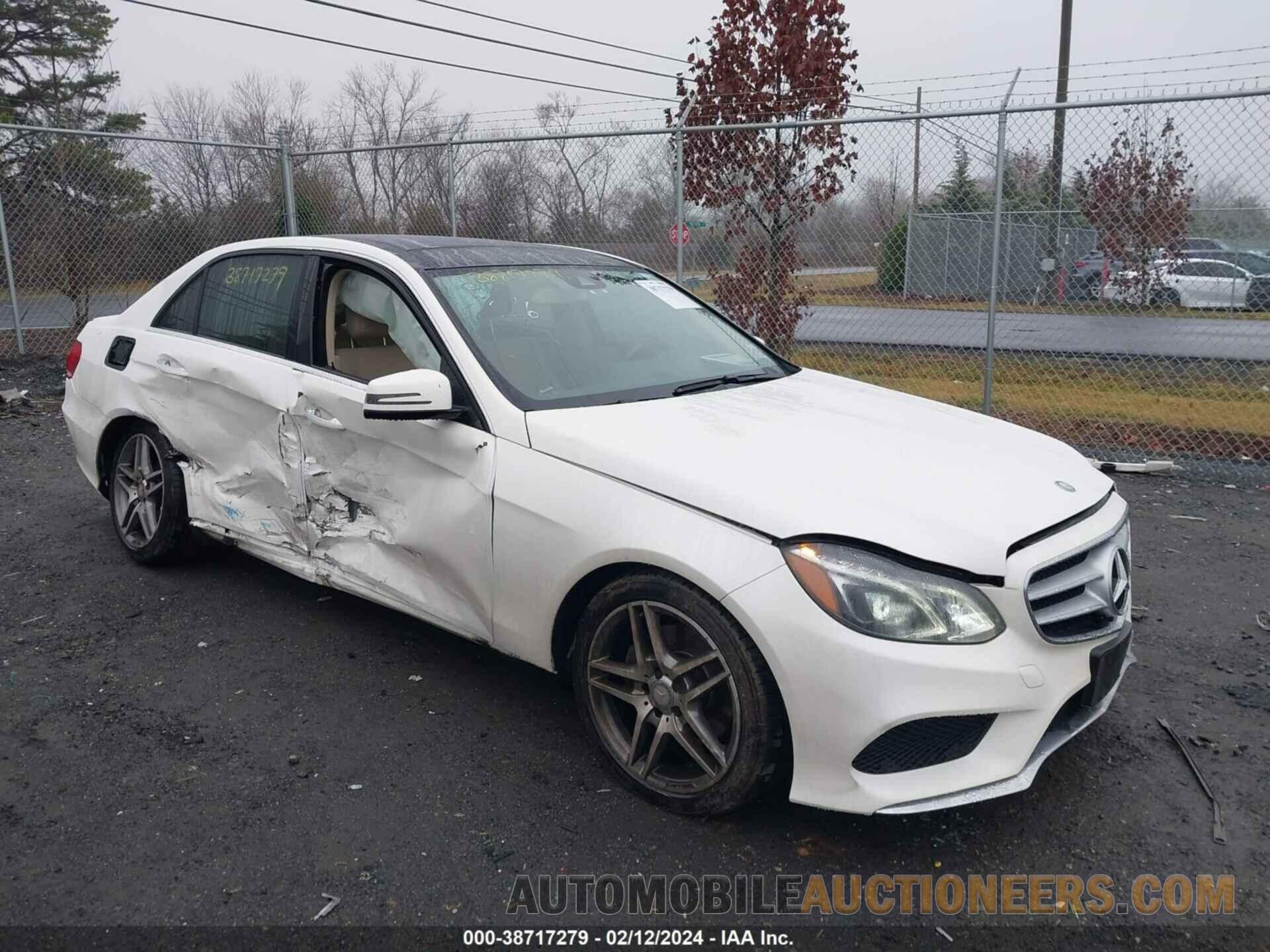 WDDHF8JB3GB262874 MERCEDES-BENZ E 350 2016