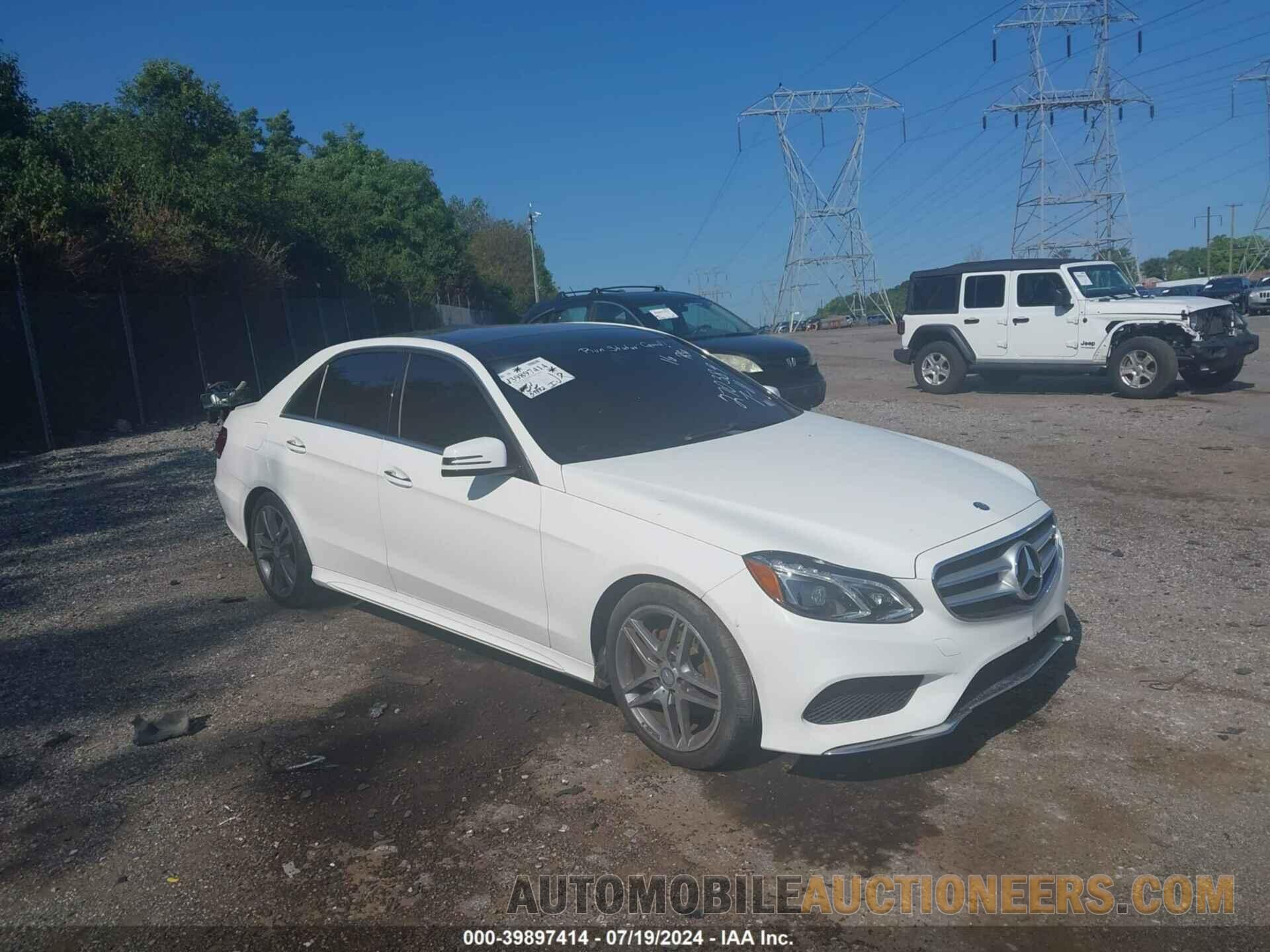 WDDHF8JB3GB270389 MERCEDES-BENZ E 350 2016