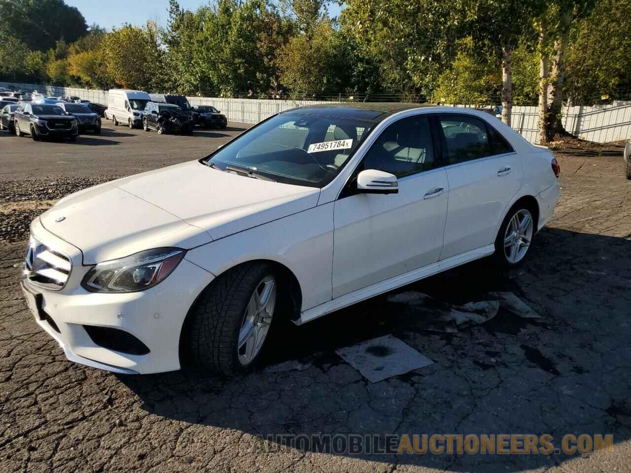 WDDHF8JB4EA850432 MERCEDES-BENZ E-CLASS 2014