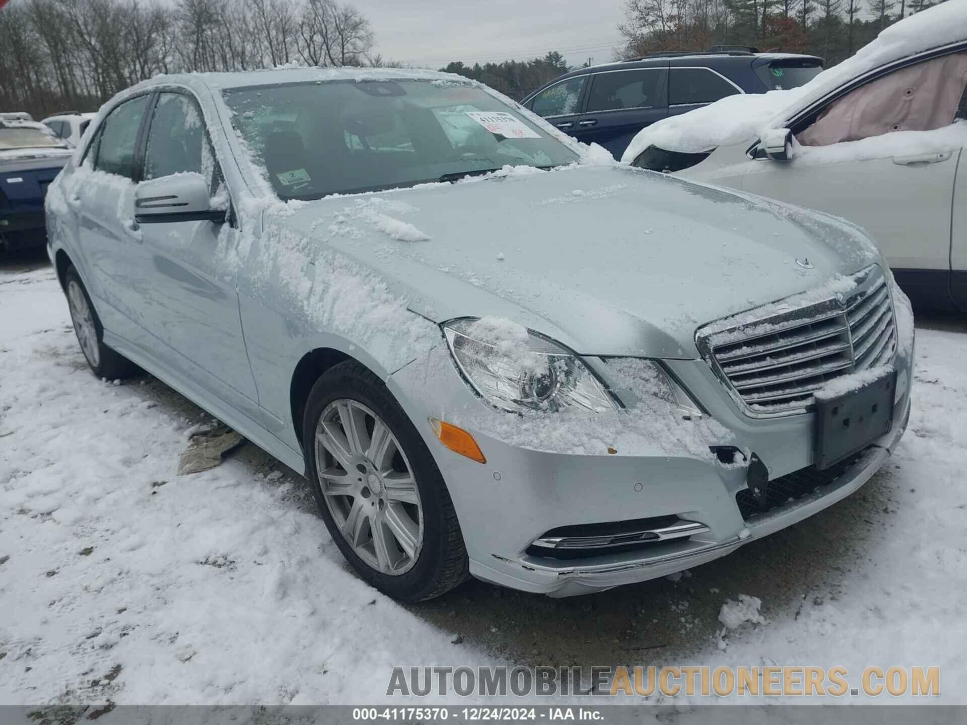 WDDHF8JB5DA749186 MERCEDES-BENZ E 350 2013