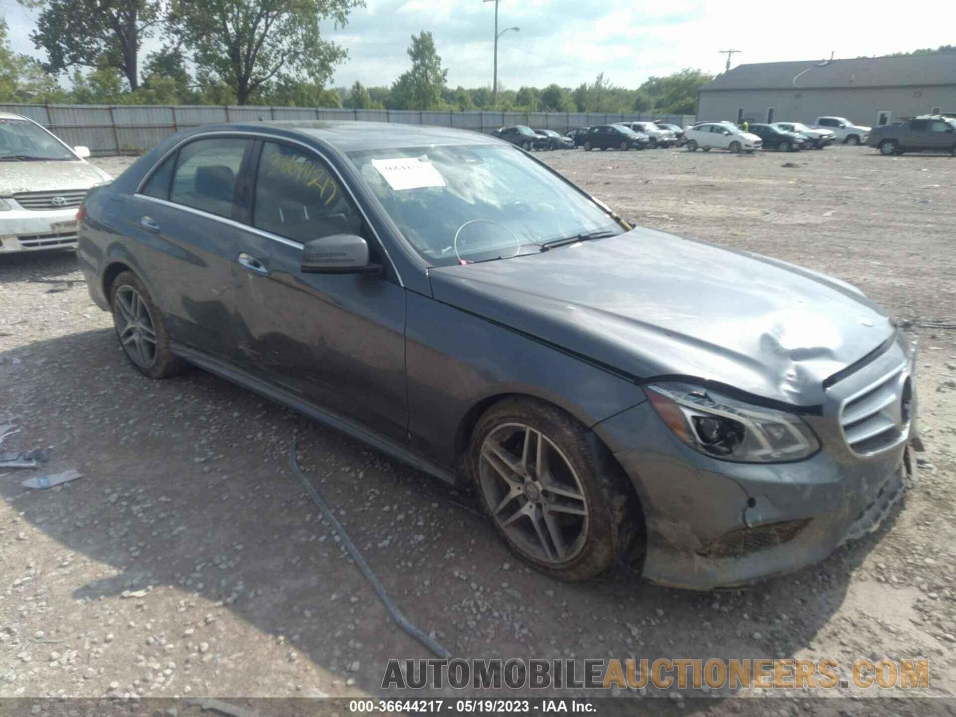 WDDHF8JB5GB245381 MERCEDES-BENZ E-CLASS 2016