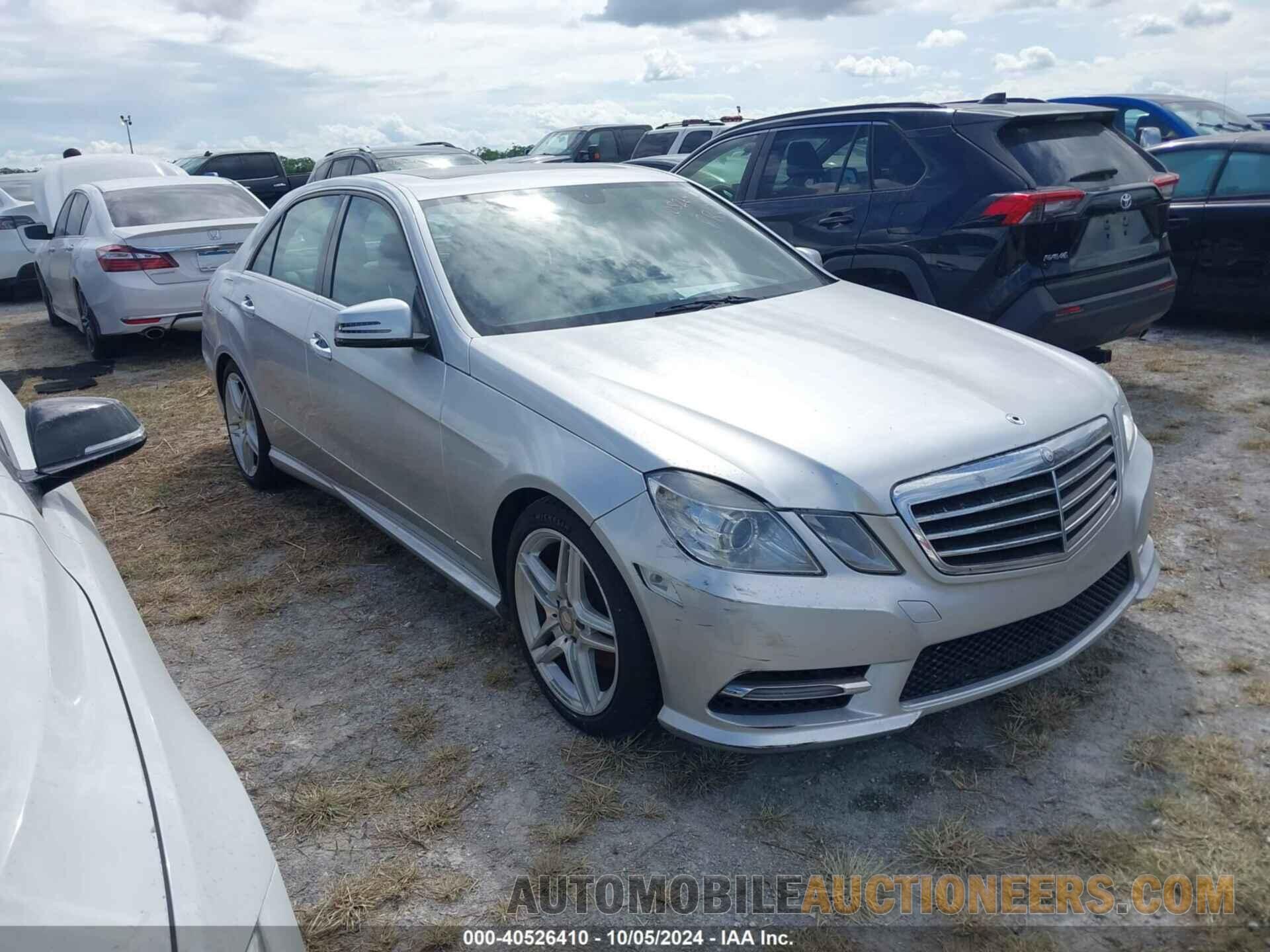 WDDHF8JB6DA723387 MERCEDES-BENZ E 350 2013