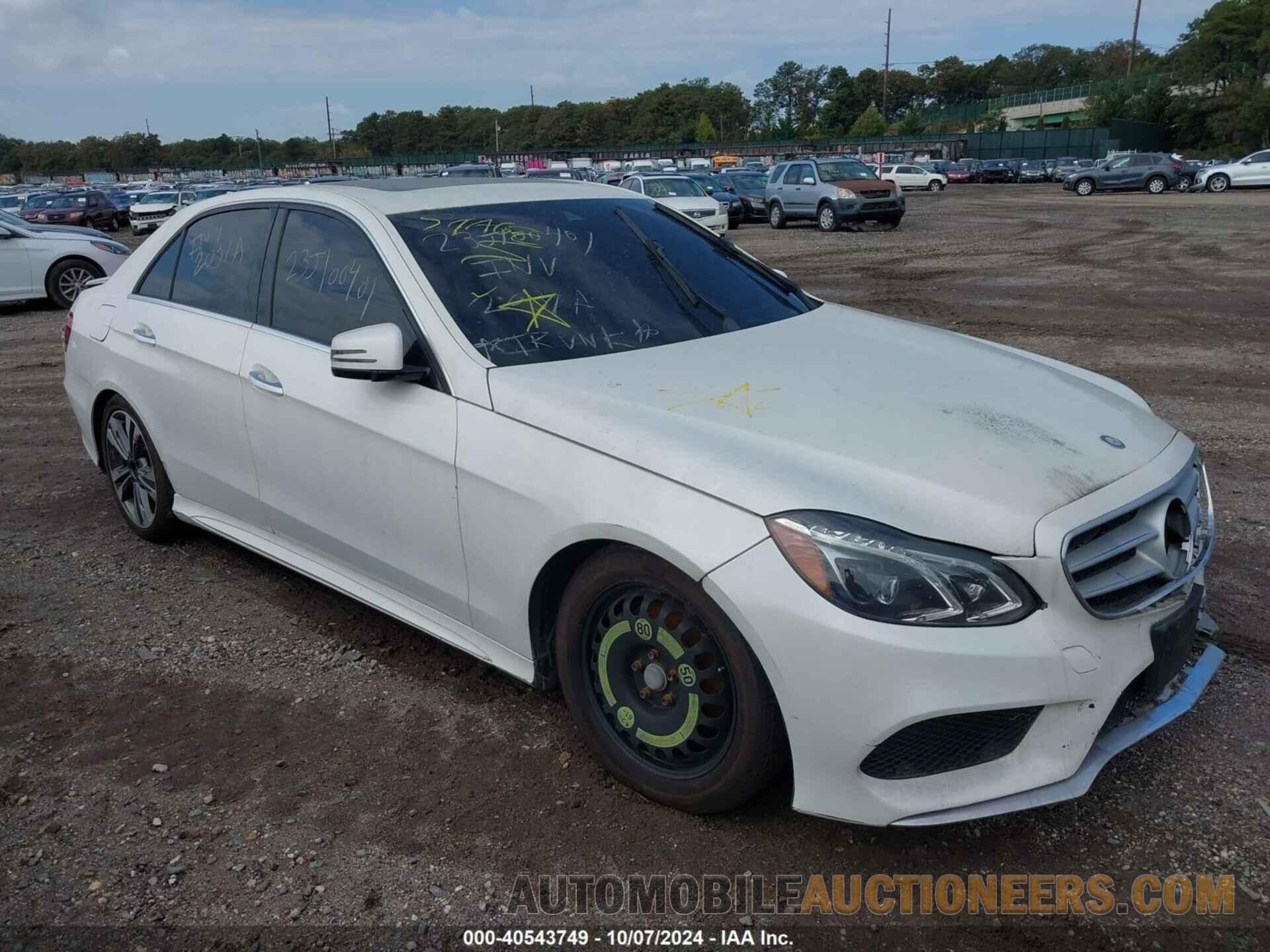 WDDHF8JB8GB189372 MERCEDES-BENZ E 350 2016