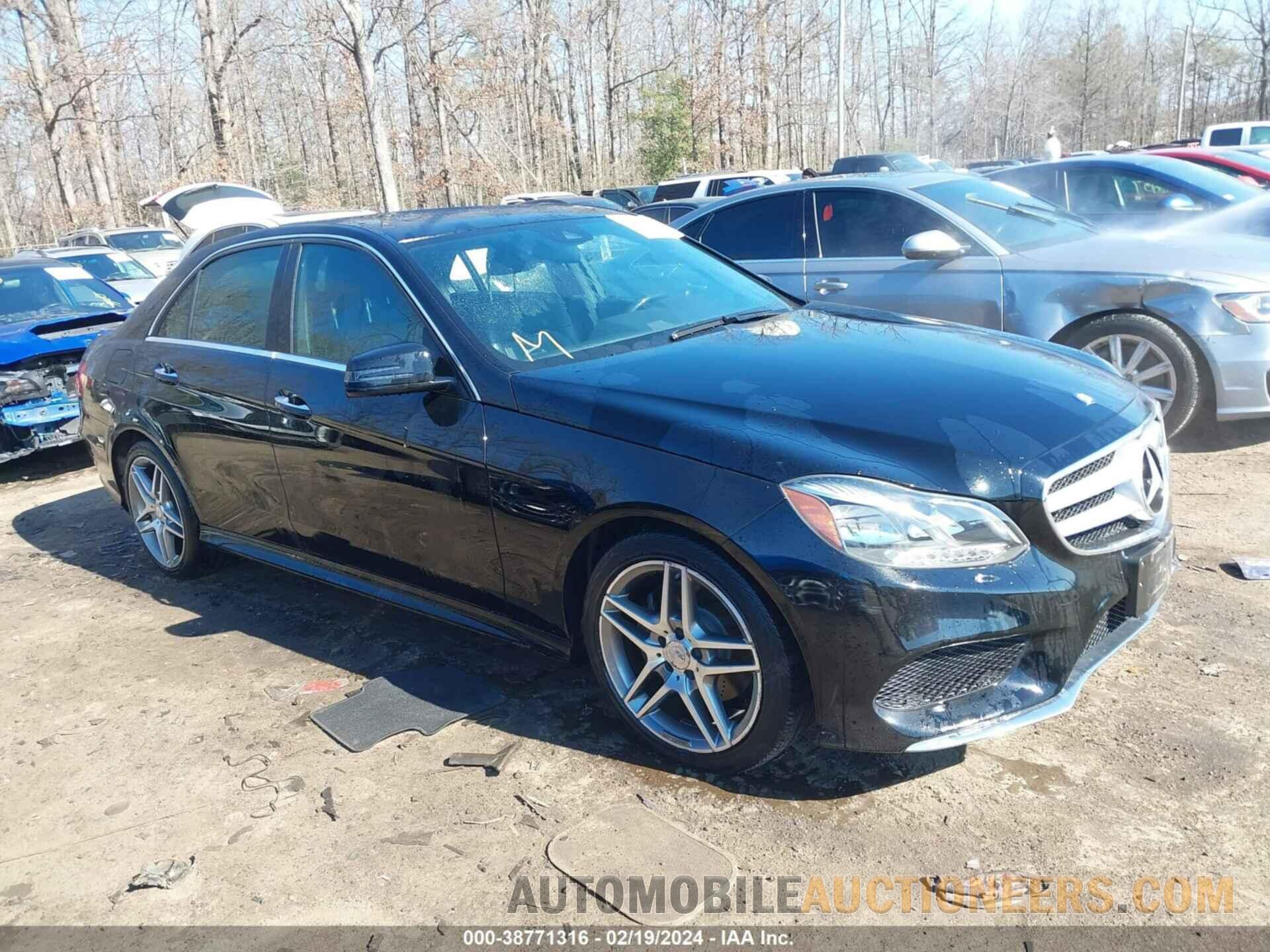 WDDHF8JB9GB261907 MERCEDES-BENZ E 350 2016