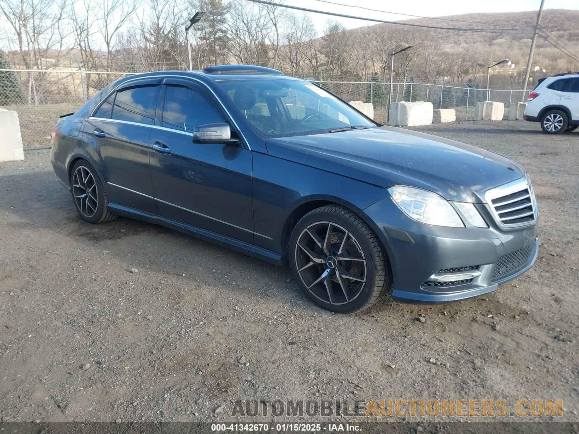 WDDHF8JBXDA681340 MERCEDES-BENZ E 350 2013