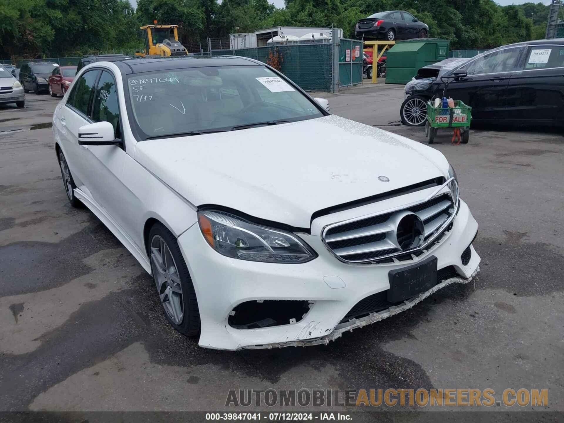 WDDHF8JBXFB097078 MERCEDES-BENZ E 2015