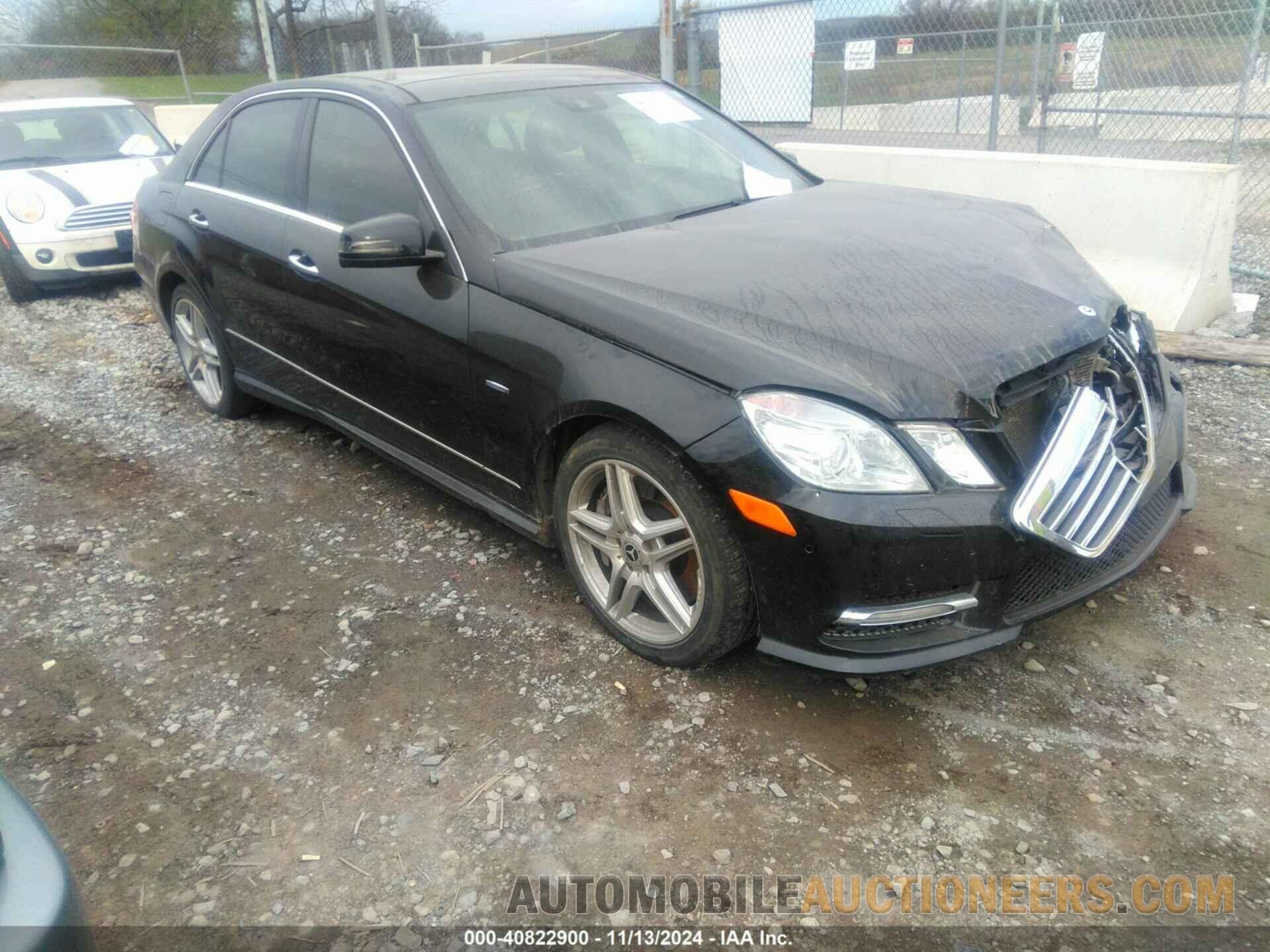 WDDHF9BB8CA629353 MERCEDES-BENZ E 550 2012