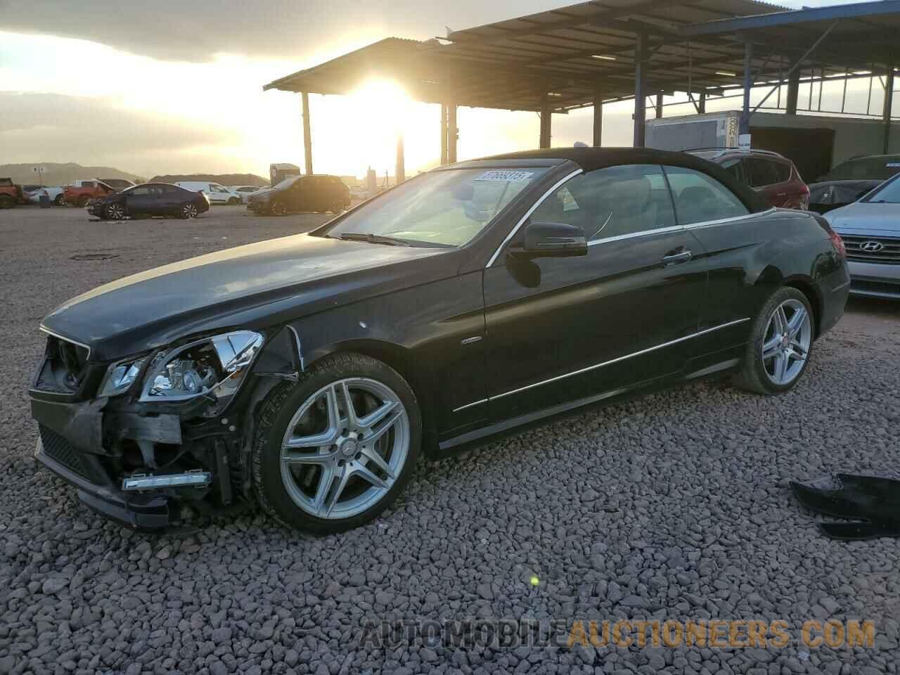 WDDKK7DF7CF175900 MERCEDES-BENZ E-CLASS 2012