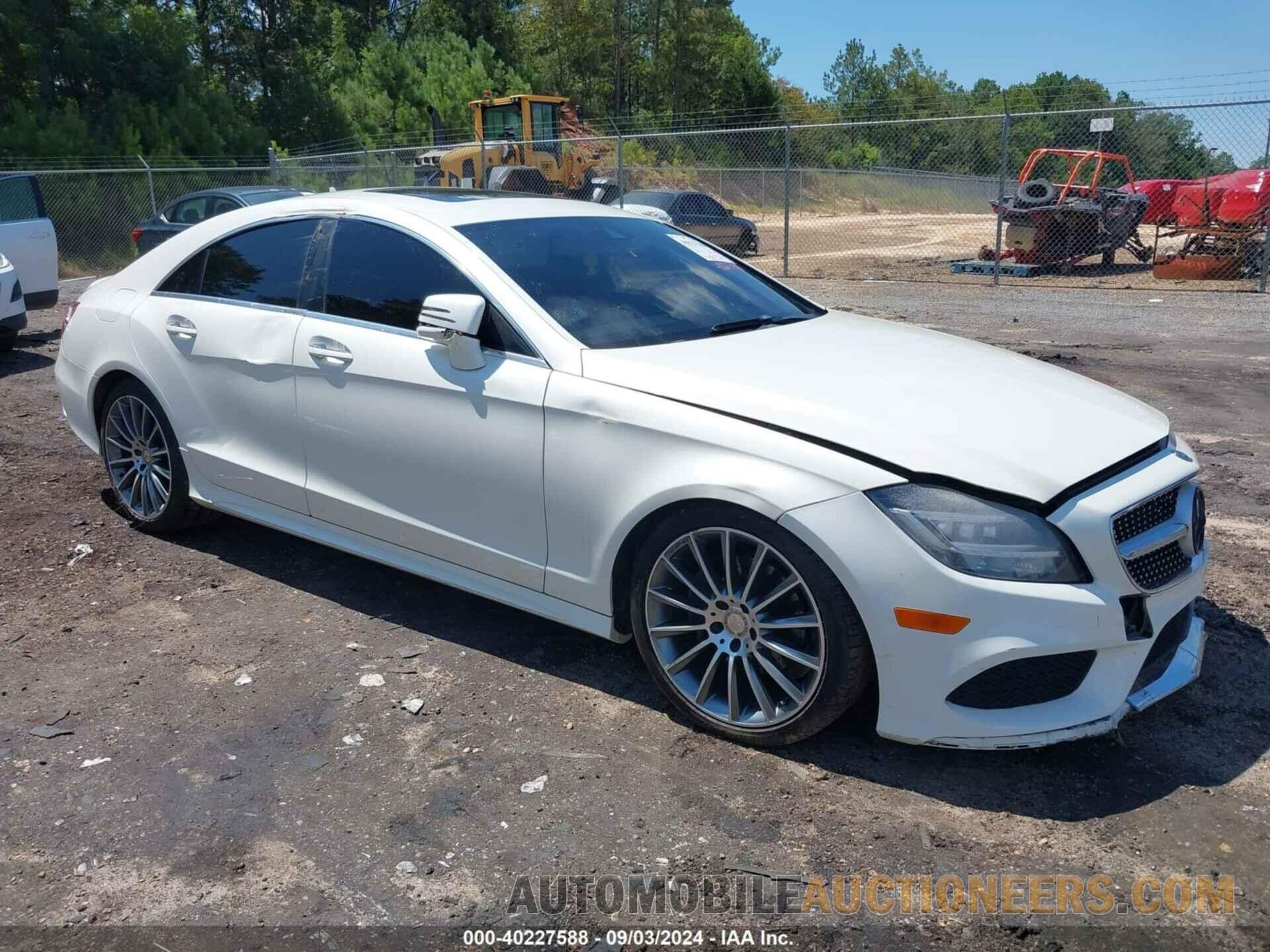 WDDLJ6FB2FA136600 MERCEDES-BENZ CLS 400 2015