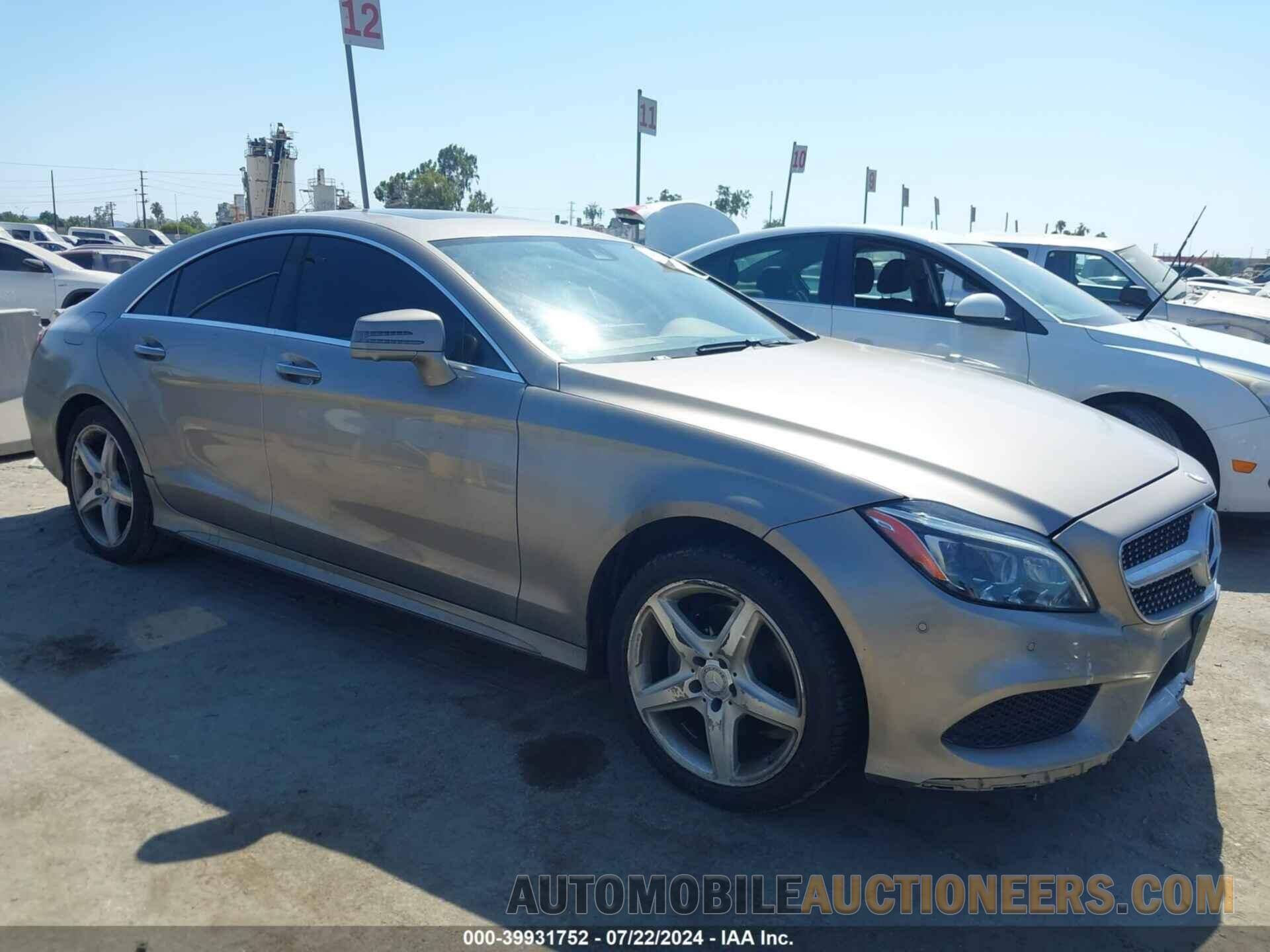 WDDLJ6FB6FA152413 MERCEDES-BENZ CLS 400 2015