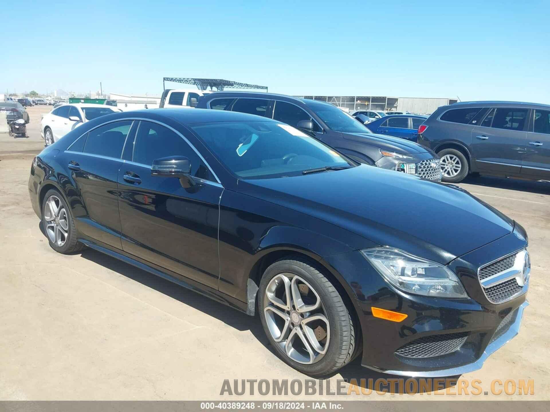 WDDLJ6FBXFA133394 MERCEDES-BENZ CLS 400 2015