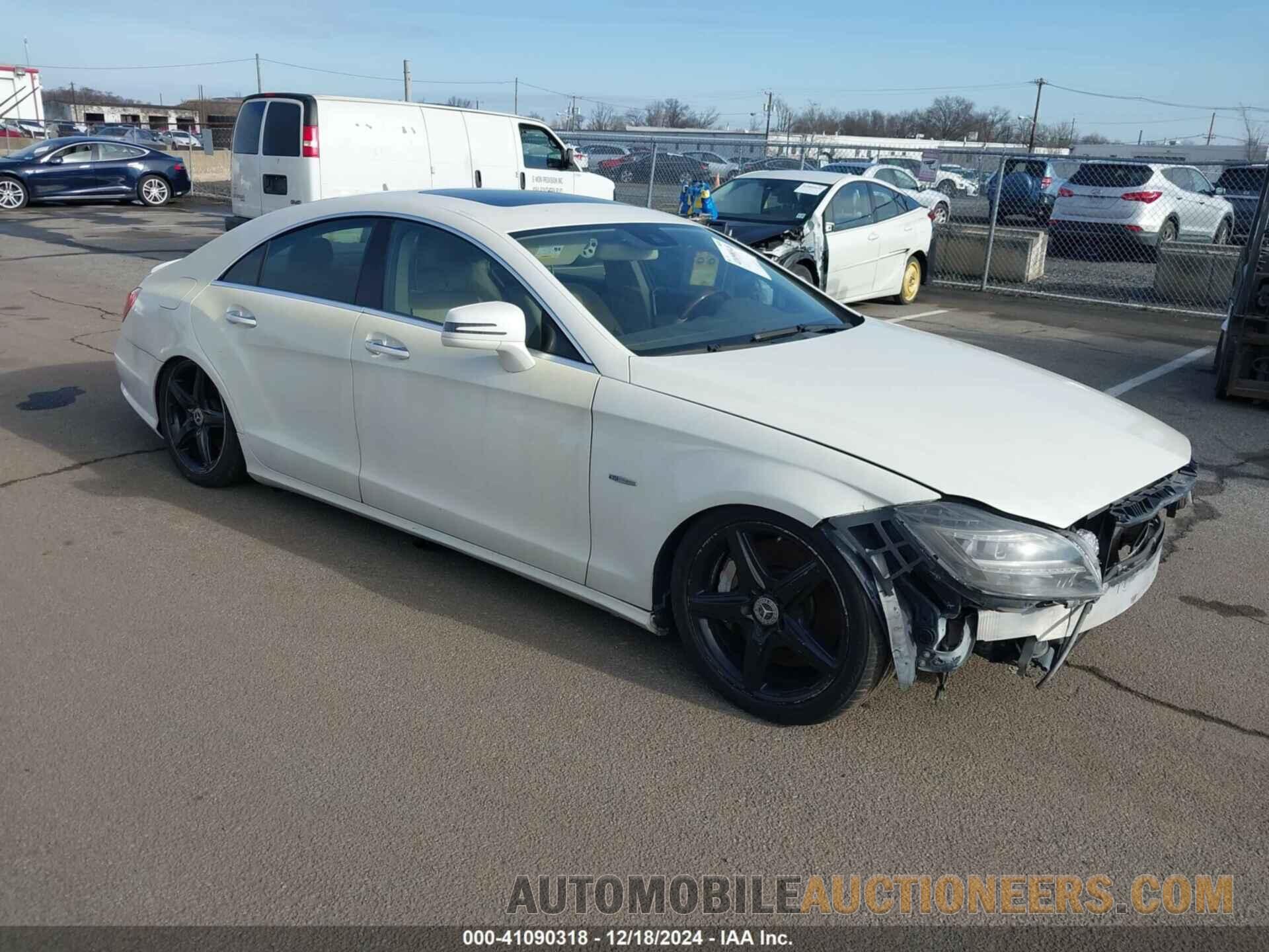 WDDLJ7DB2CA012668 MERCEDES-BENZ CLS 550 2012