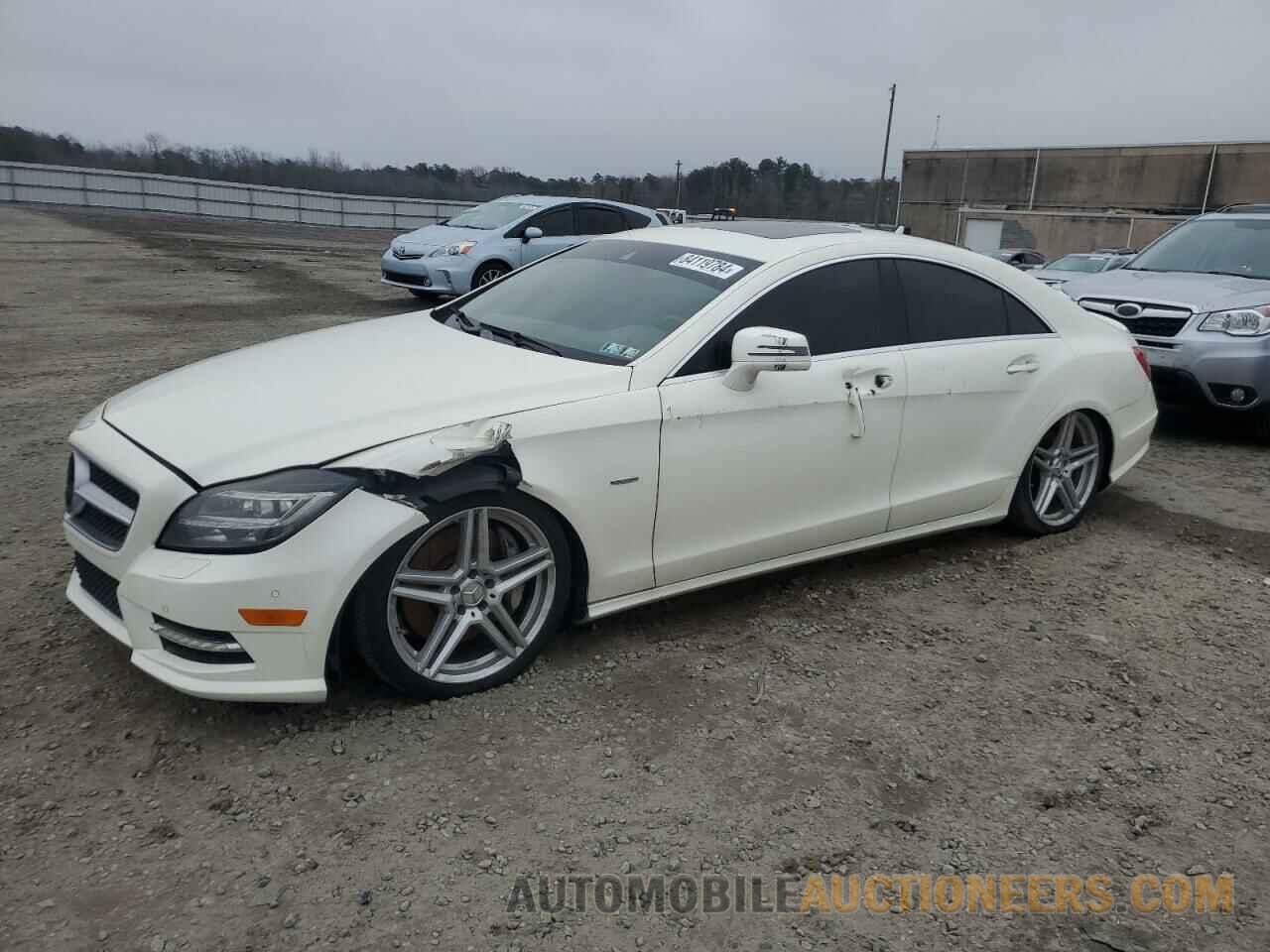 WDDLJ7DB5CA012986 MERCEDES-BENZ CLS-CLASS 2012