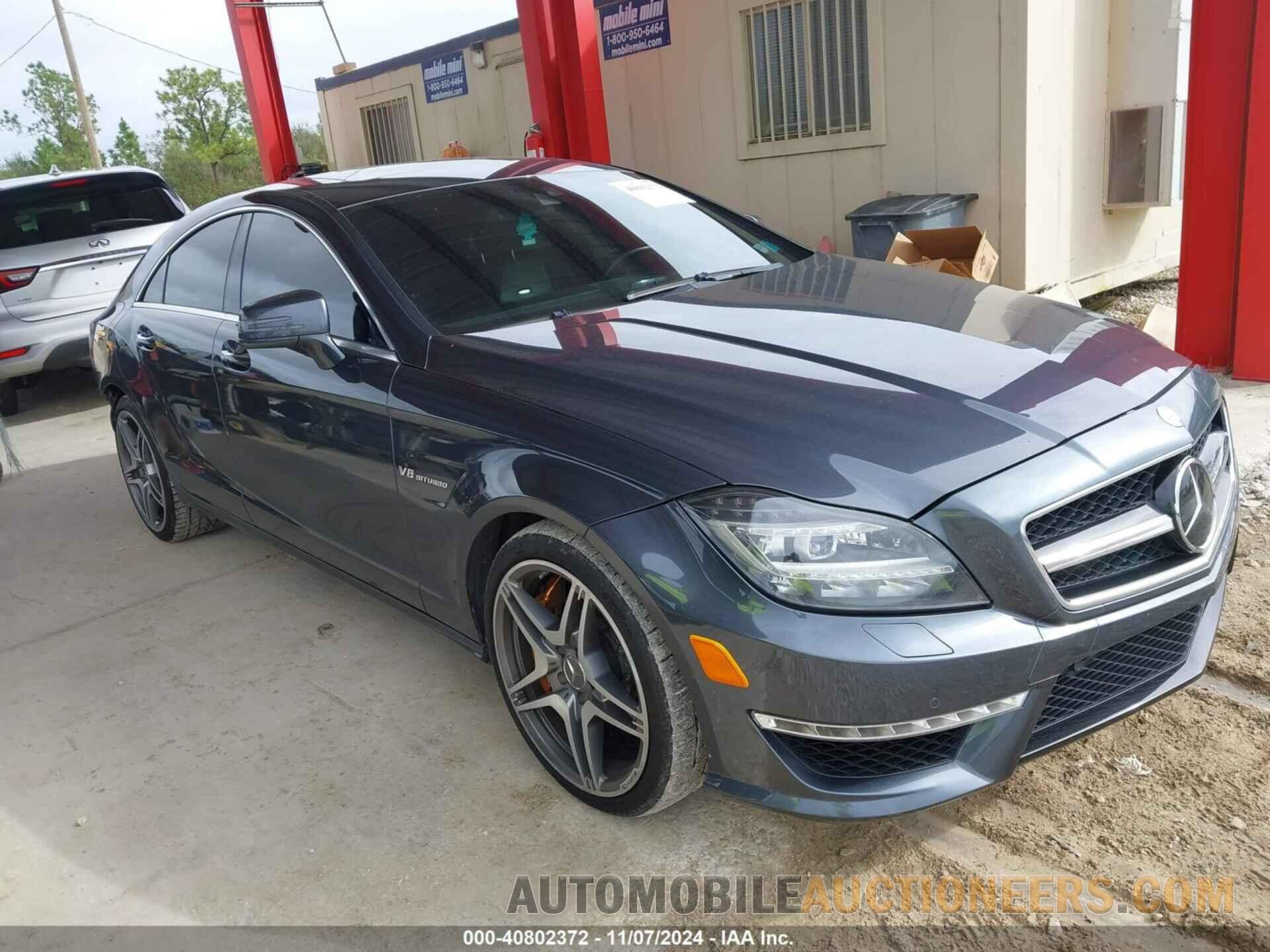 WDDLJ7EB3DA062432 MERCEDES-BENZ CLS 63 AMG 2013