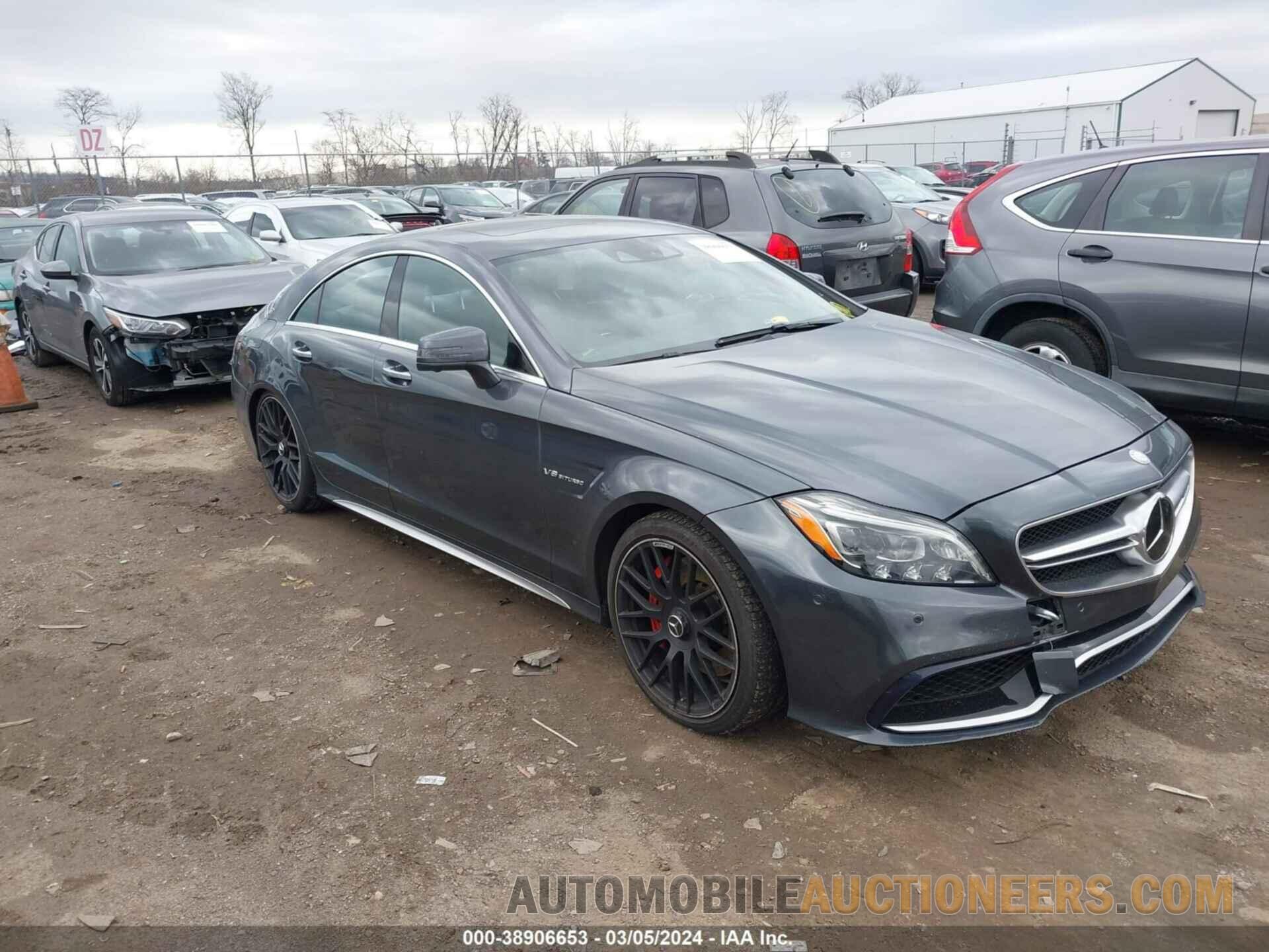 WDDLJ7GB0FA139550 MERCEDES-BENZ CLS 63 AMG 2015