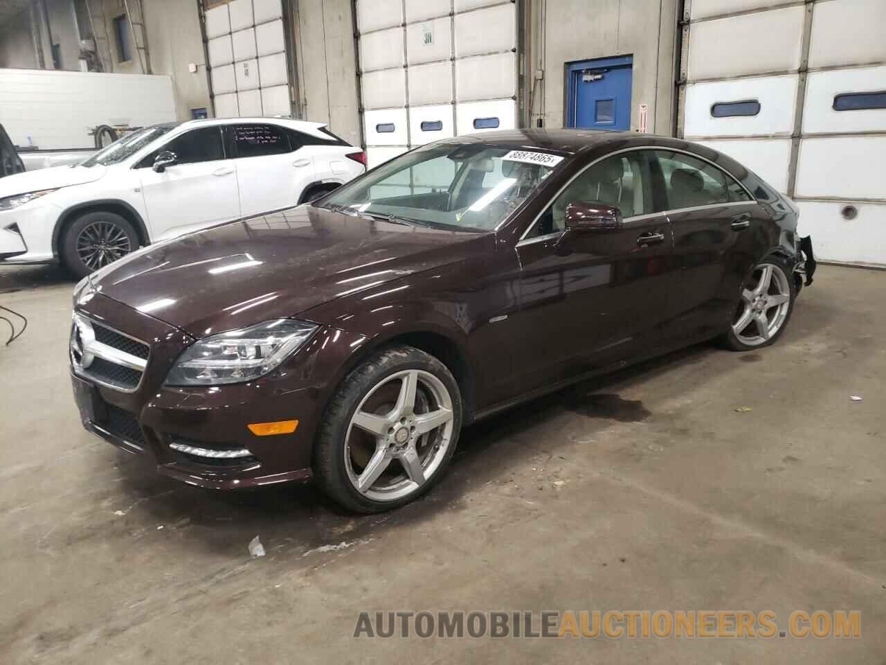 WDDLJ9BB6CA028418 MERCEDES-BENZ CLS-CLASS 2012