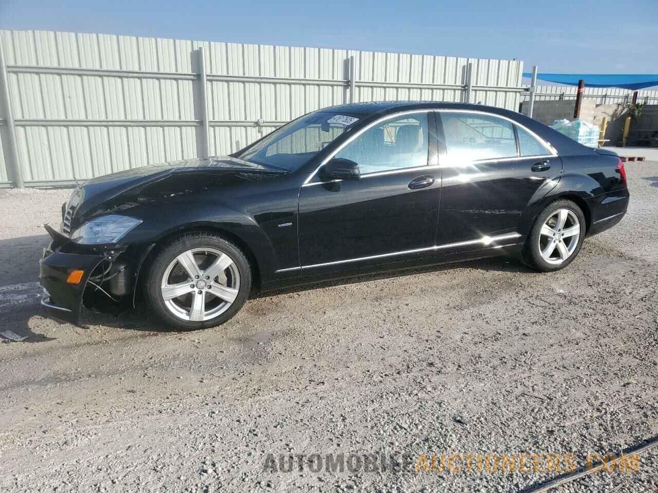 WDDNG7DB5CA439320 MERCEDES-BENZ S-CLASS 2012