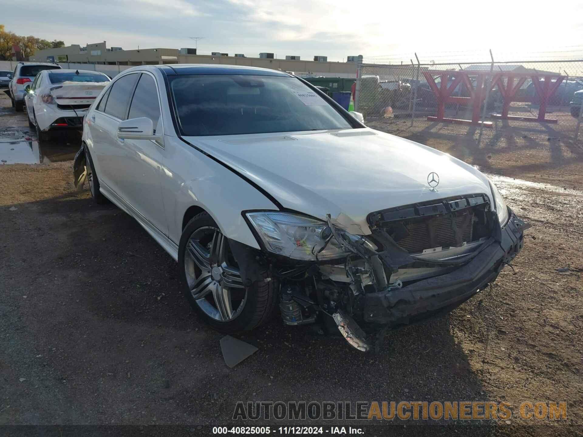 WDDNG7DB9DA537431 MERCEDES-BENZ S 550 2013