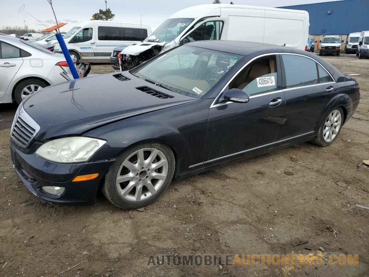 WDDNG86X38A237338 MERCEDES-BENZ S-CLASS 2008