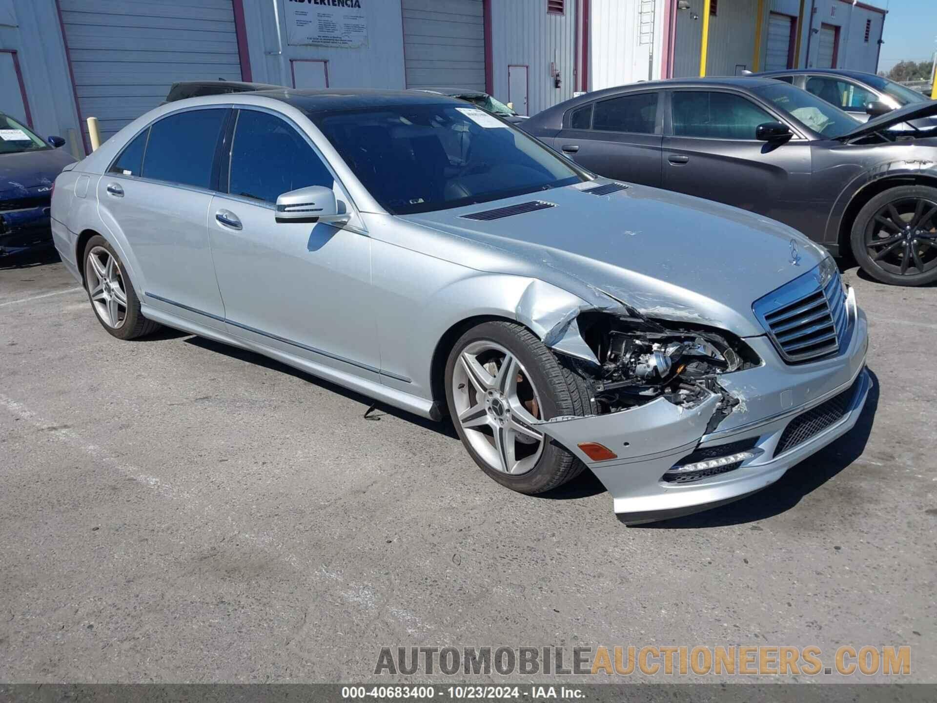 WDDNG8GB2BA397608 MERCEDES-BENZ S 550 2011