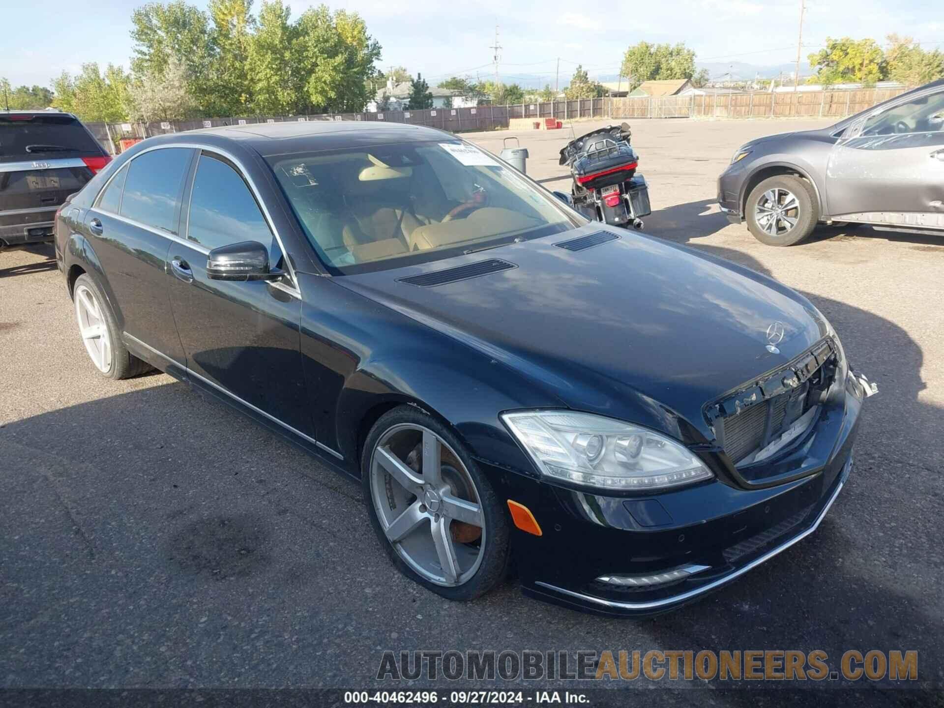 WDDNG8GB8BA371367 MERCEDES-BENZ S 550 2011