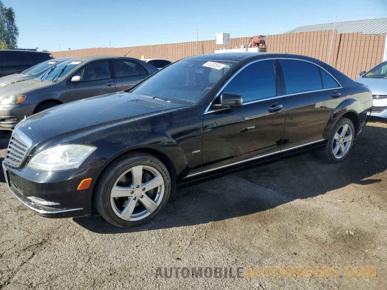 WDDNG9EB2CA461947 MERCEDES-BENZ S-CLASS 2012