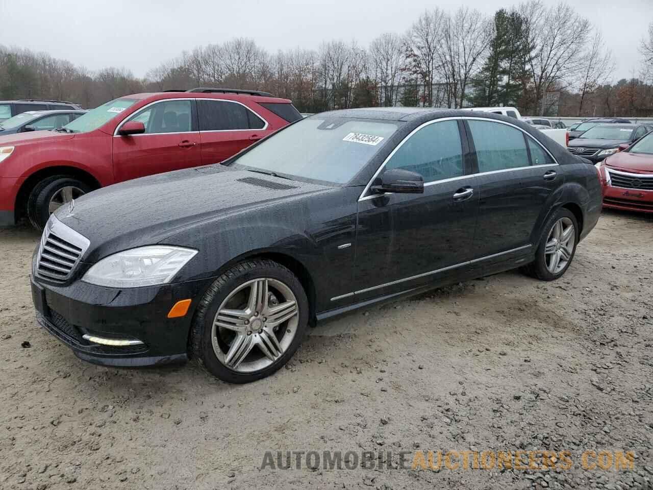 WDDNG9EB4CA444146 MERCEDES-BENZ S-CLASS 2012