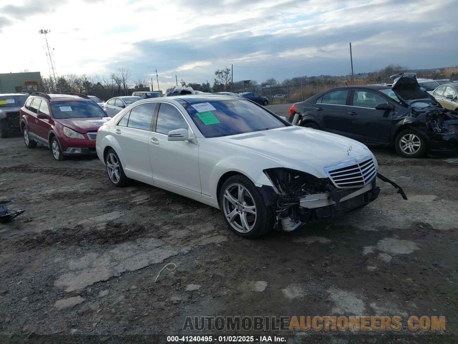 WDDNG9EB8DA529847 MERCEDES-BENZ S 550 2013