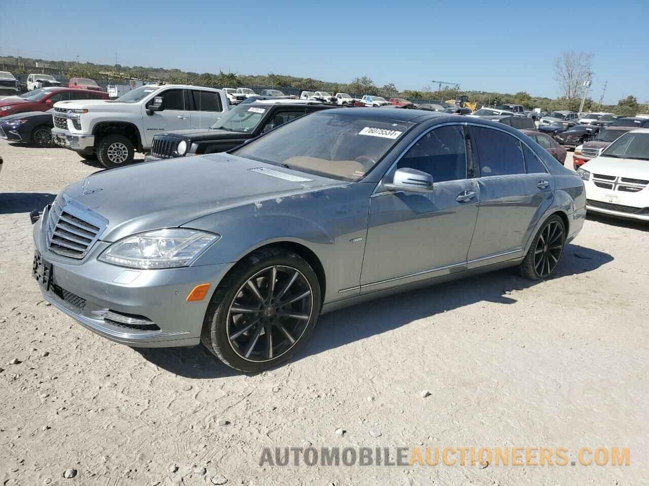 WDDNG9EB9CA447074 MERCEDES-BENZ S-CLASS 2012