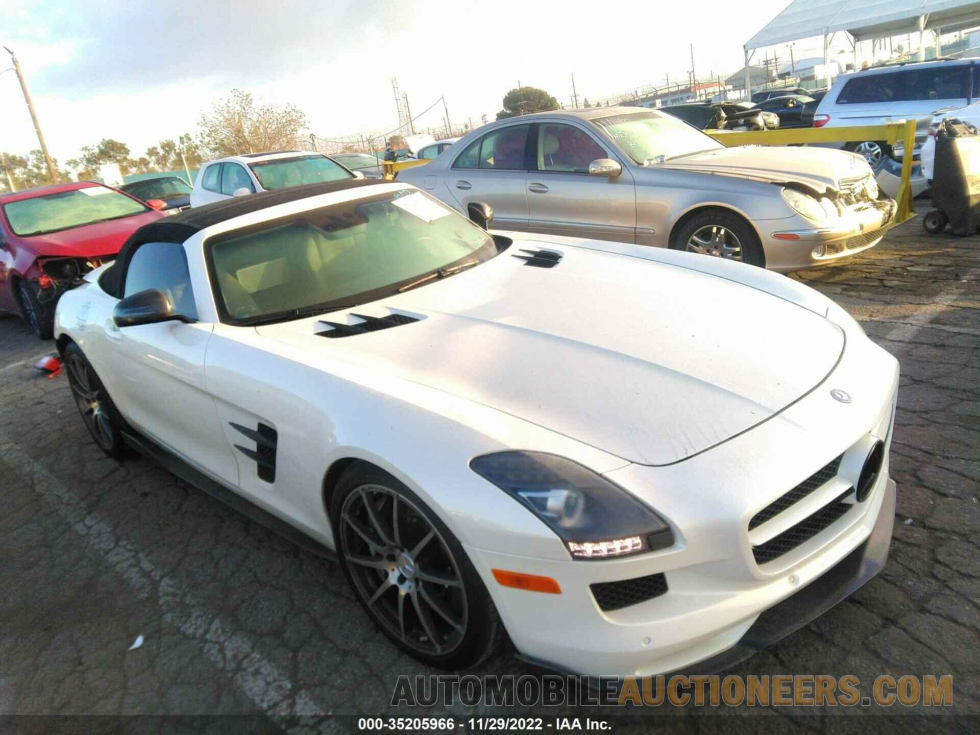 WDDRK7HAXCA006870 MERCEDES-BENZ SLS AMG 2012