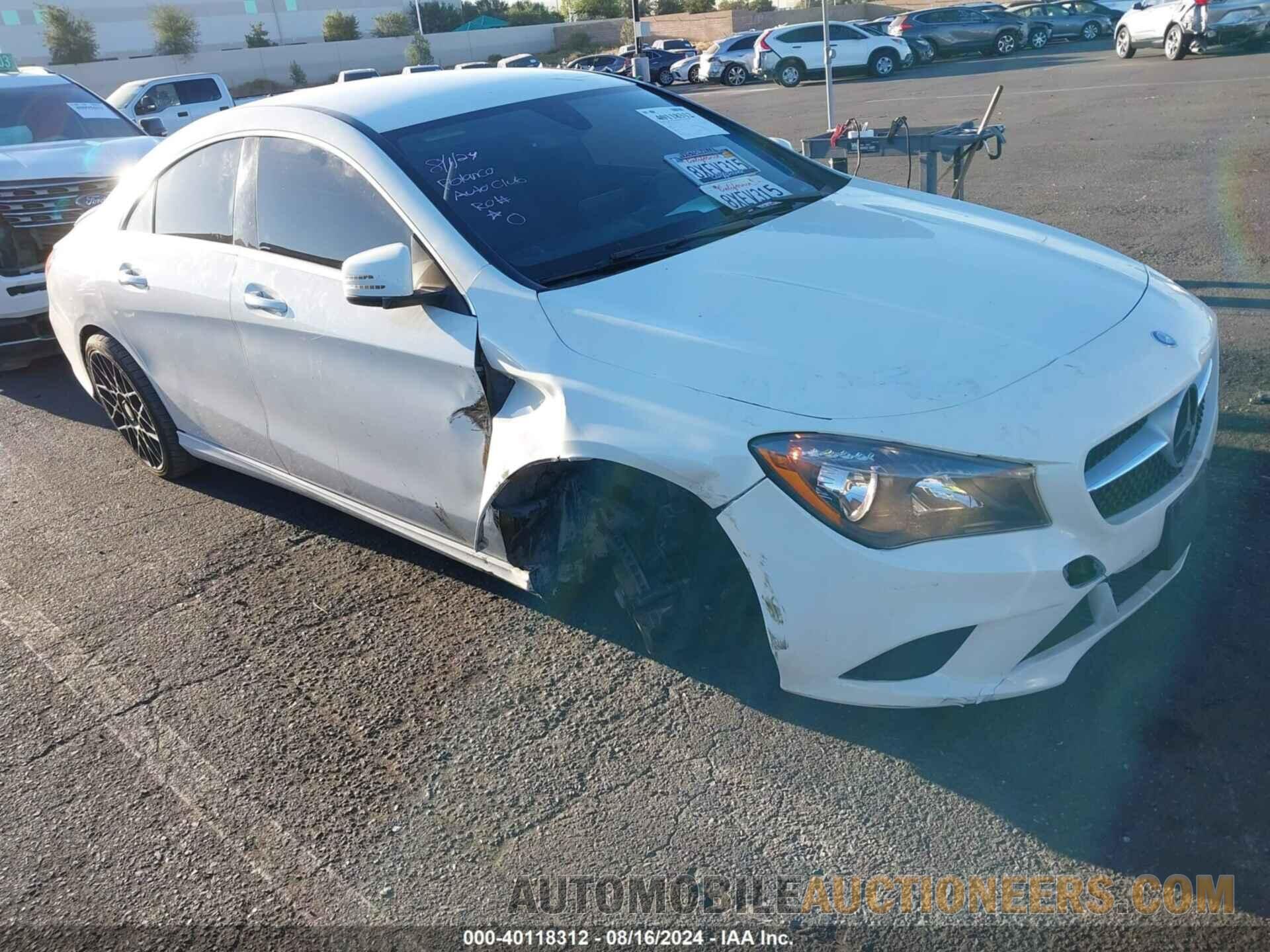 WDDSJ4EB0FN161120 MERCEDES-BENZ CLA 250 2015