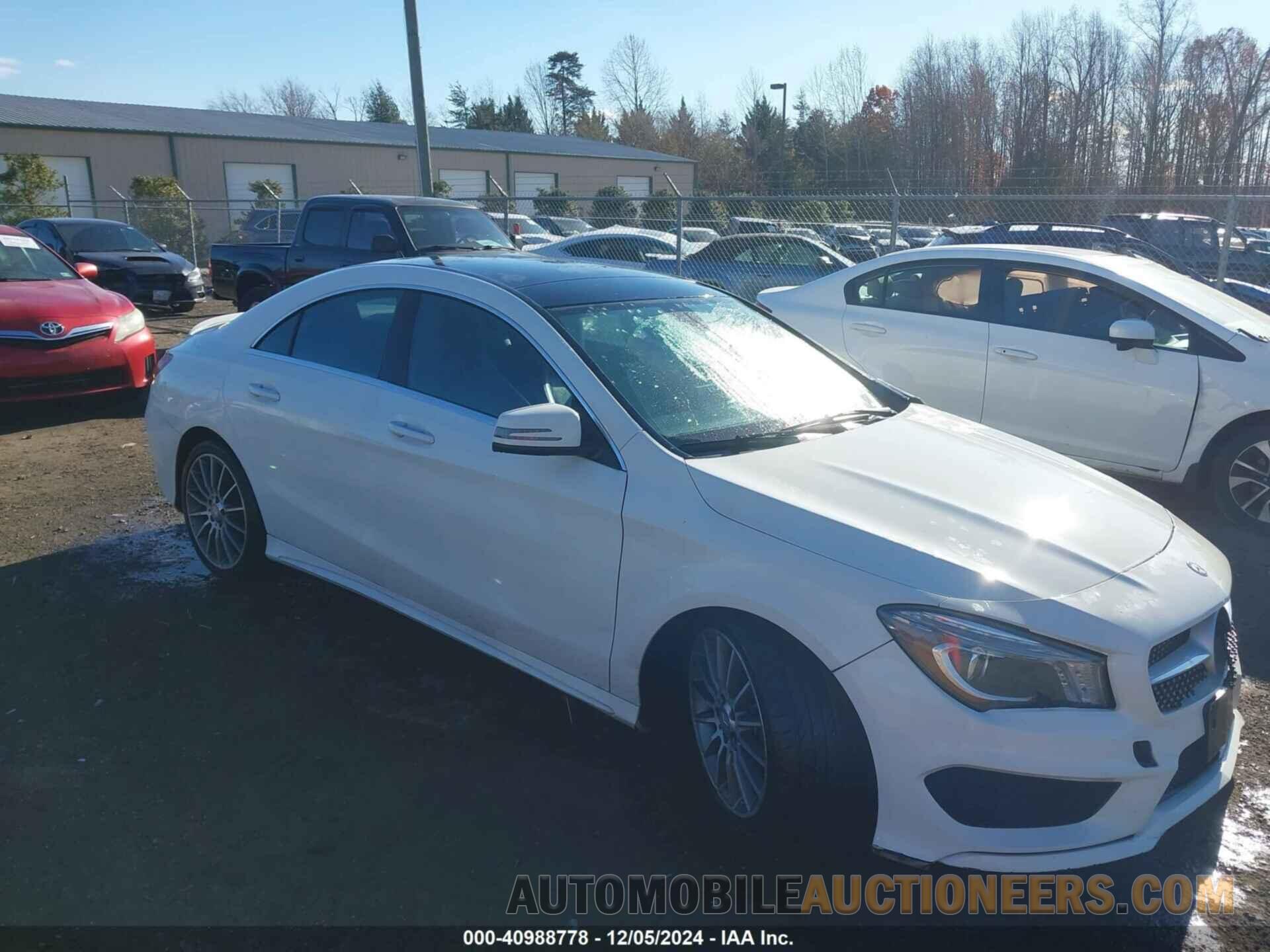 WDDSJ4EB0GN307033 MERCEDES-BENZ CLA 250 2016