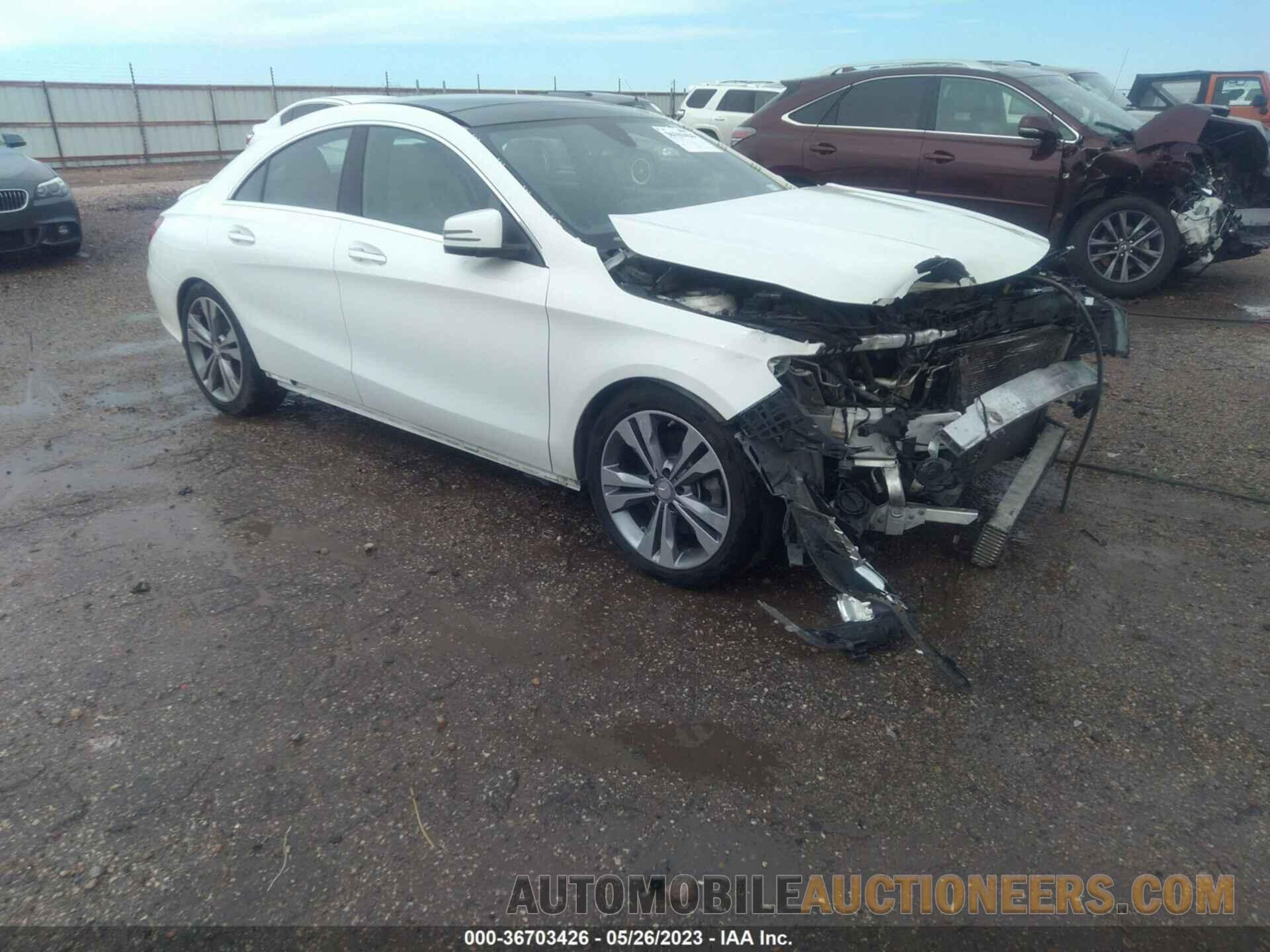 WDDSJ4EB0GN378121 MERCEDES-BENZ CLA 2016