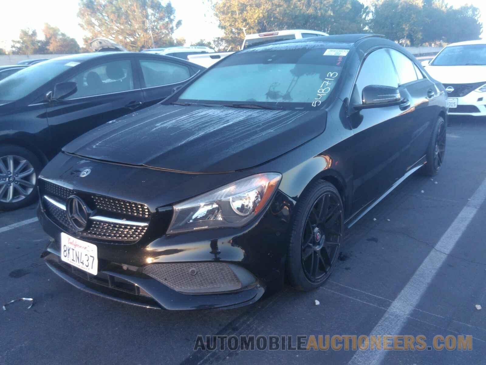 WDDSJ4EB0JN548713 Mercedes-Benz CLA 2018