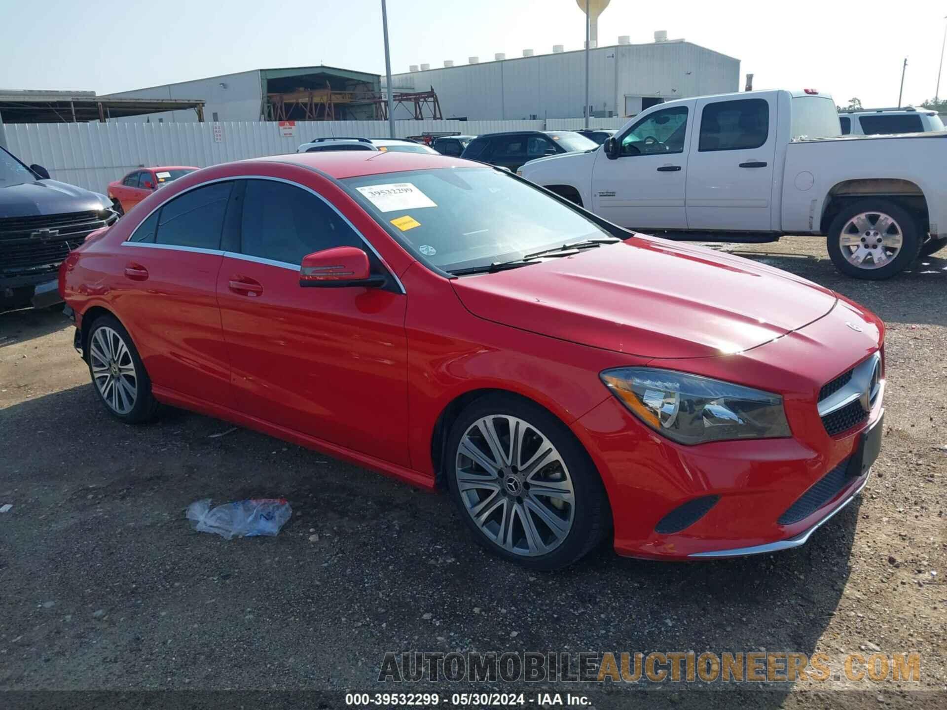 WDDSJ4EB0JN577600 MERCEDES-BENZ CLA 250 2018