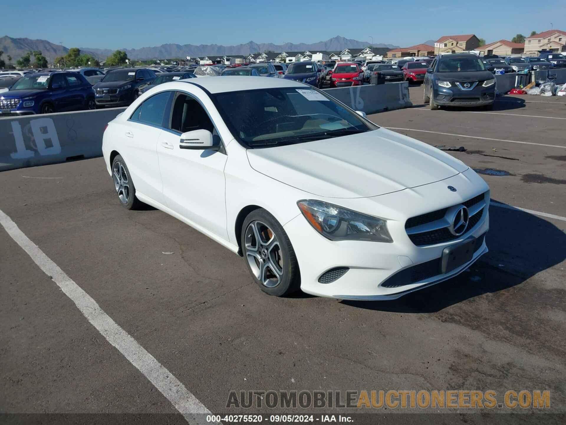 WDDSJ4EB0JN637052 MERCEDES-BENZ CLA 250 2018