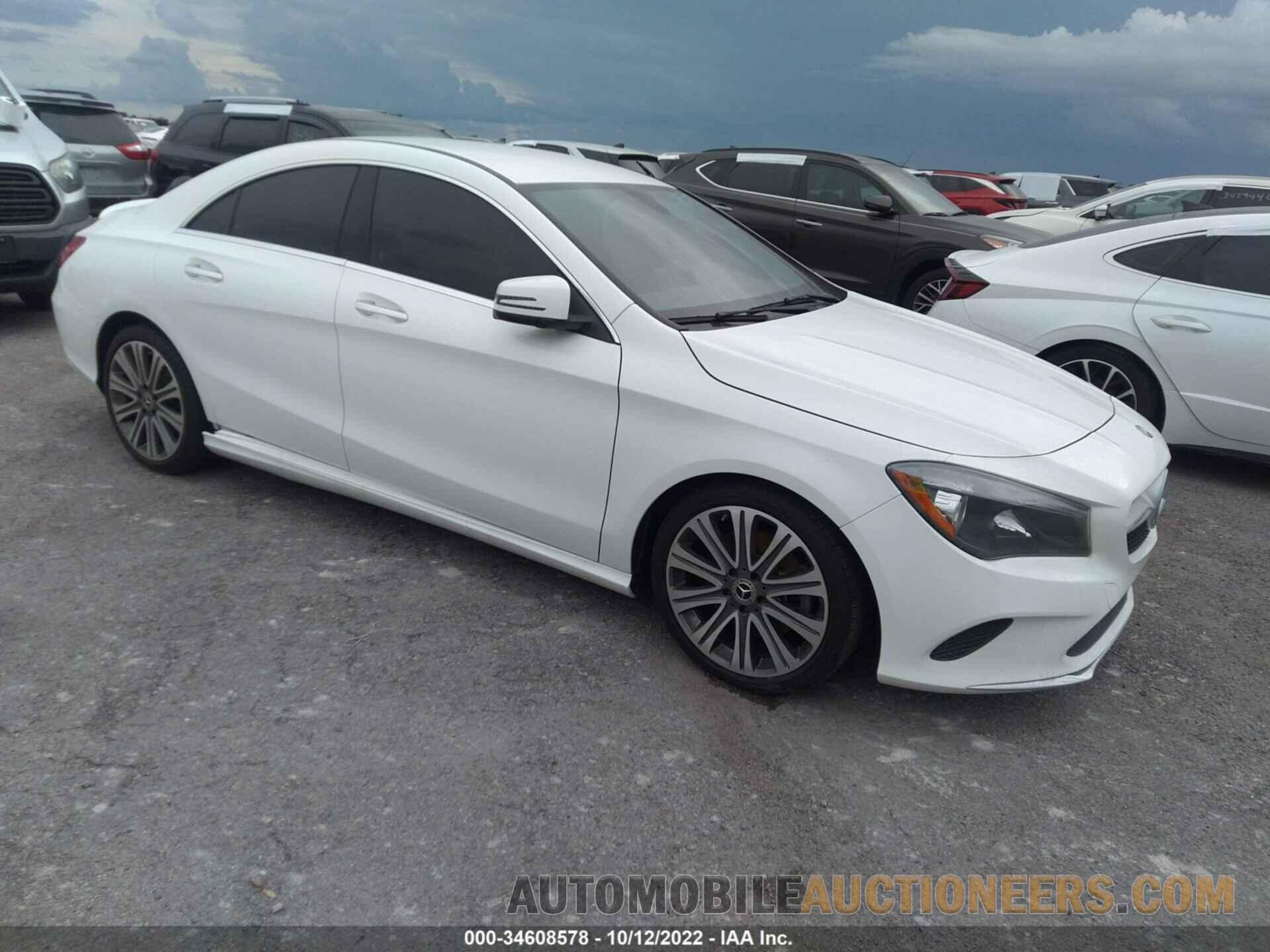 WDDSJ4EB0JN675414 MERCEDES-BENZ CLA 2018