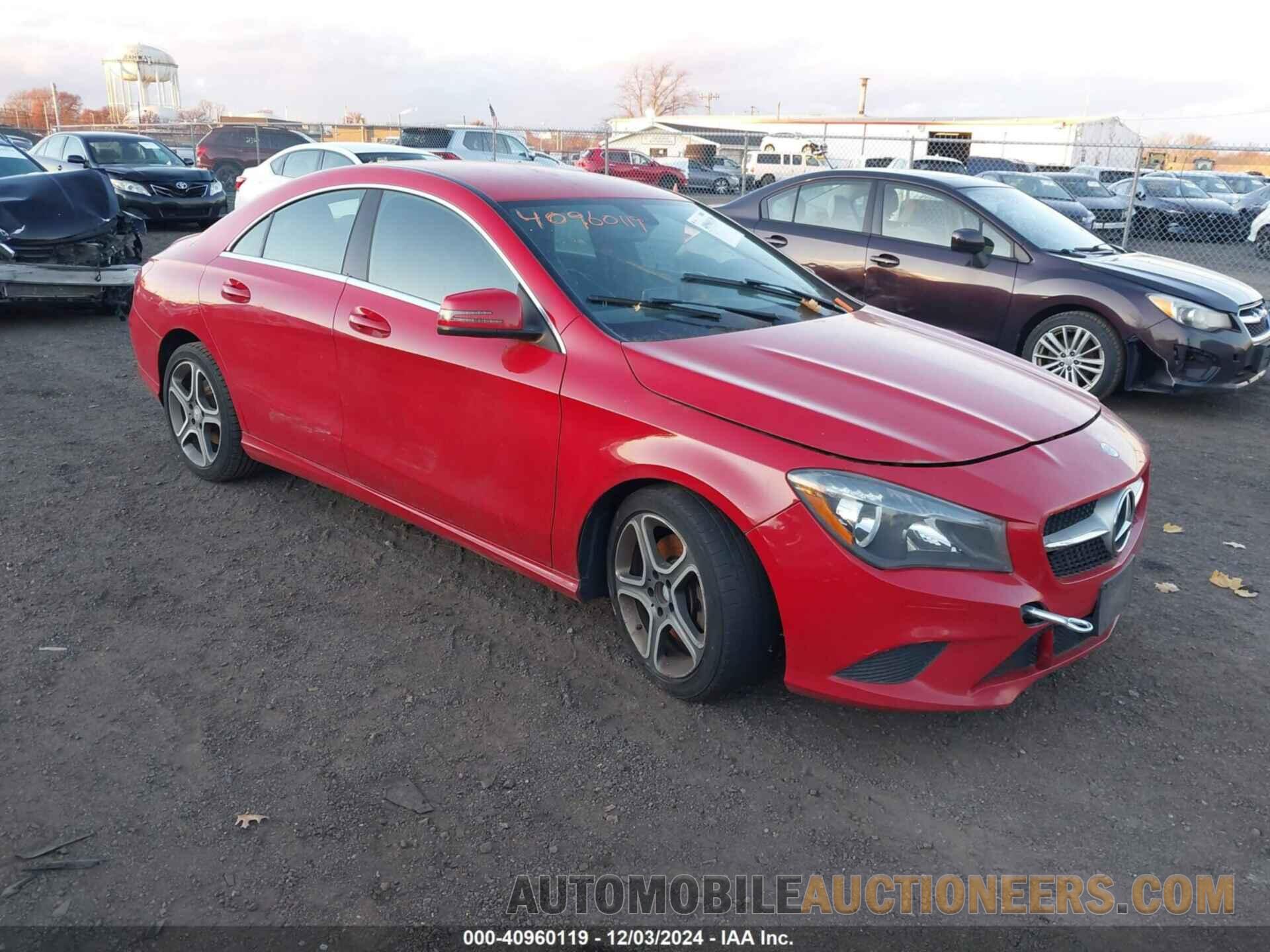 WDDSJ4EB1EN116346 MERCEDES-BENZ CLA 250 2014