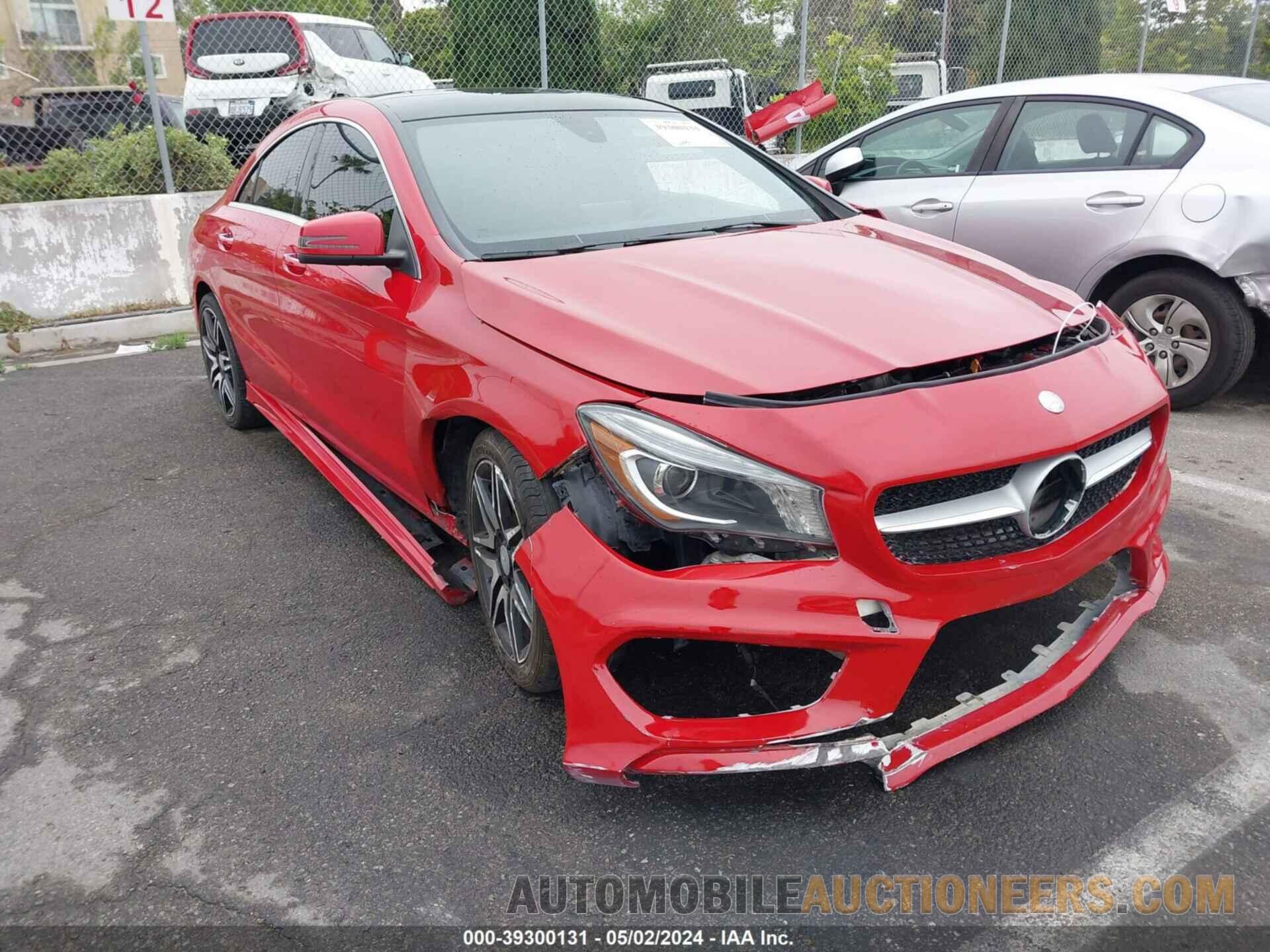 WDDSJ4EB1FN245124 MERCEDES-BENZ CLA 250 2015