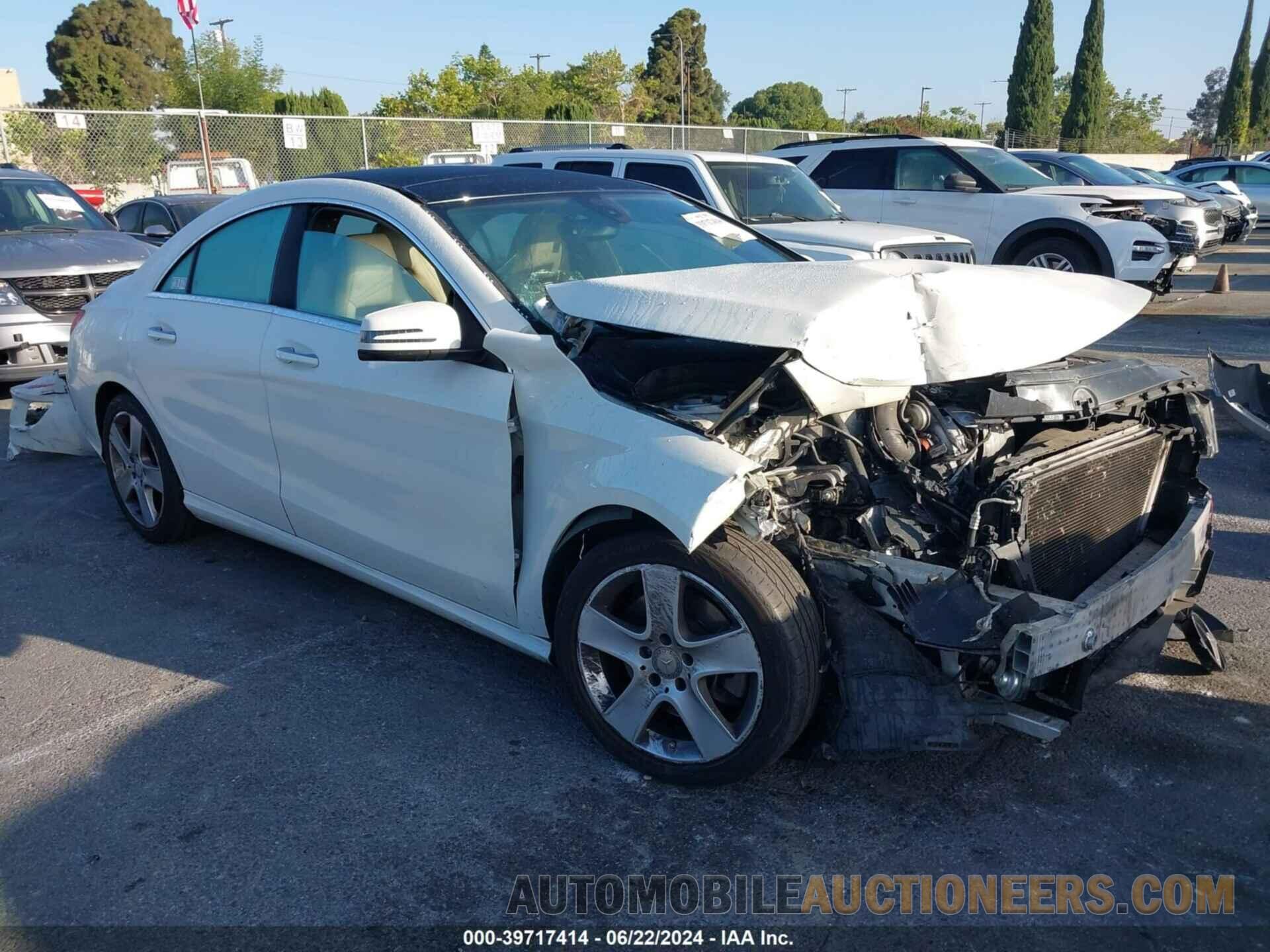 WDDSJ4EB1GN293594 MERCEDES-BENZ CLA 250 2016