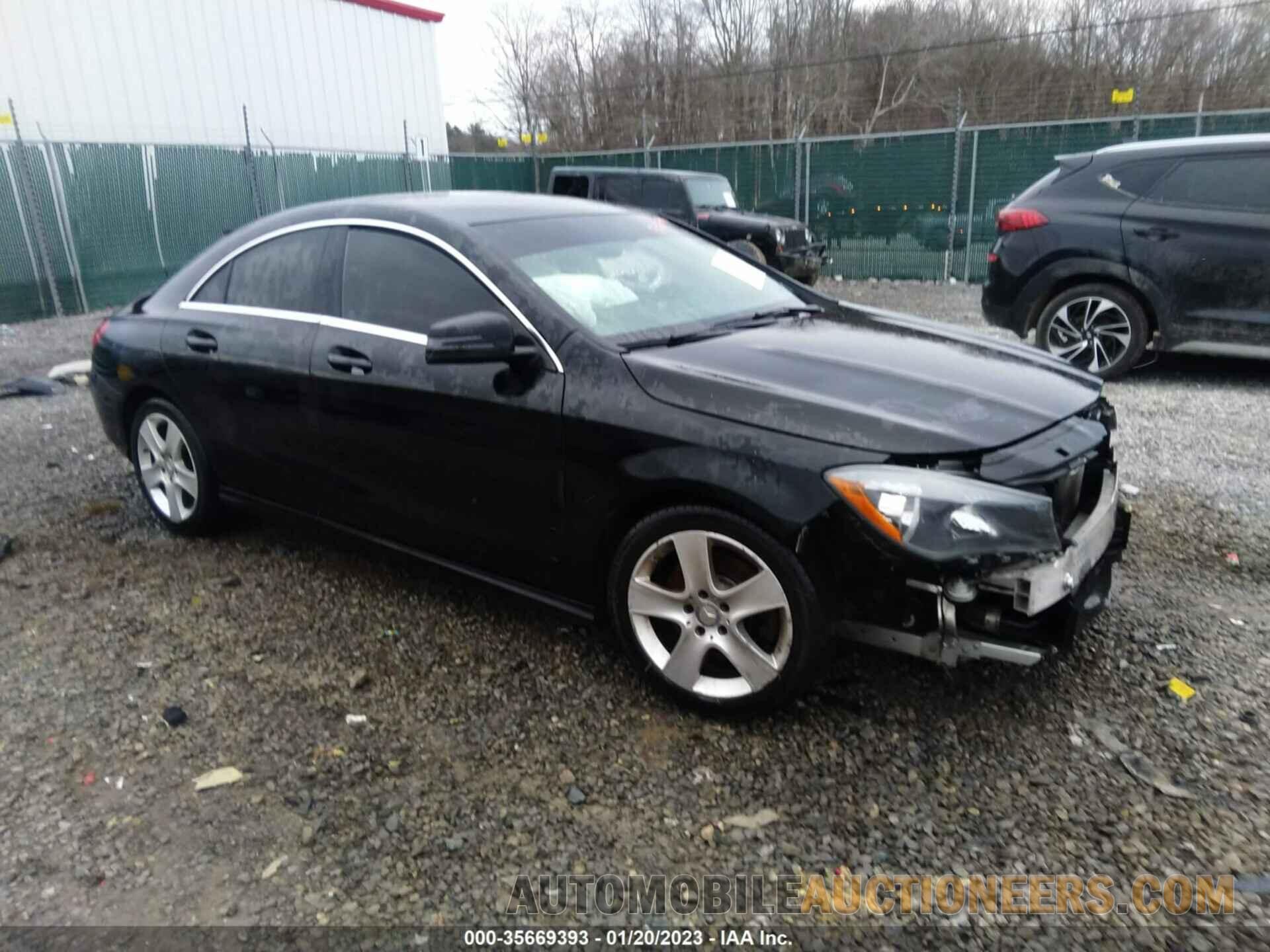 WDDSJ4EB1GN338369 MERCEDES-BENZ CLA 2016