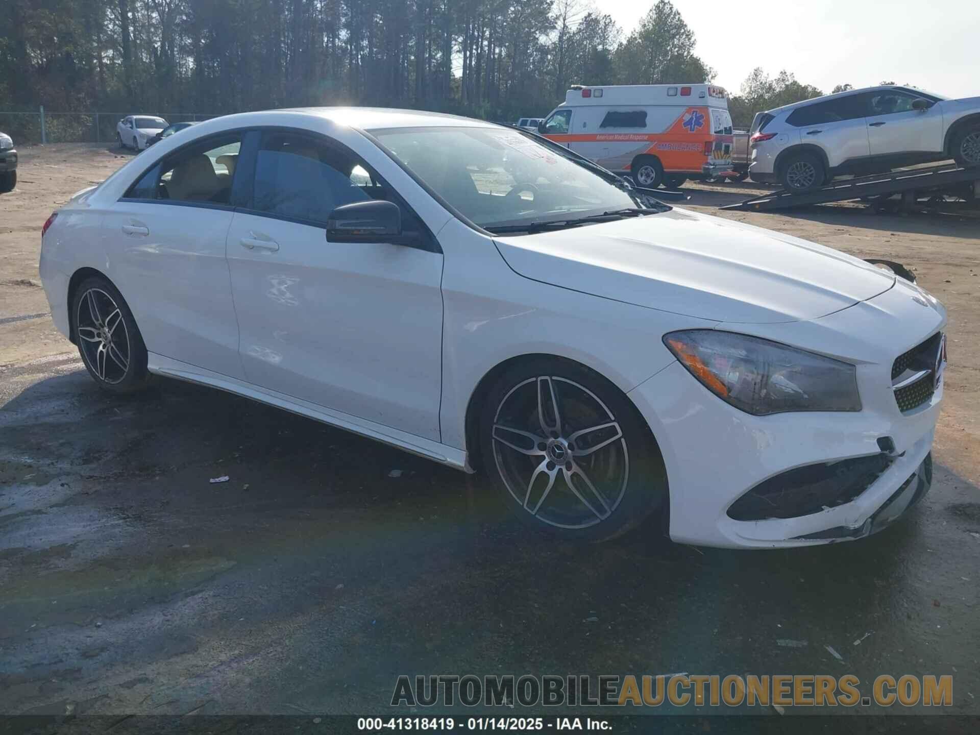 WDDSJ4EB1JN654720 MERCEDES-BENZ CLA 250 2018