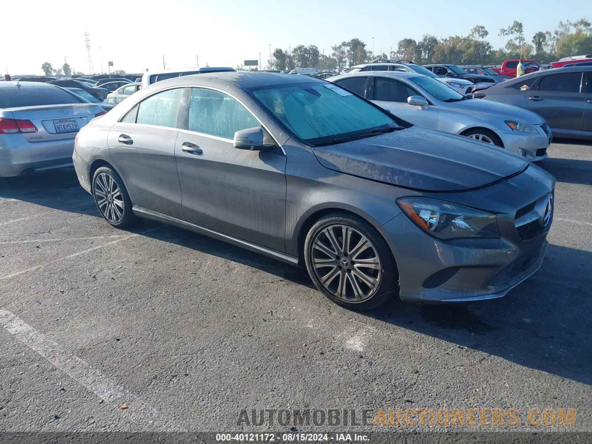 WDDSJ4EB1JN659139 MERCEDES-BENZ CLA 250 2018