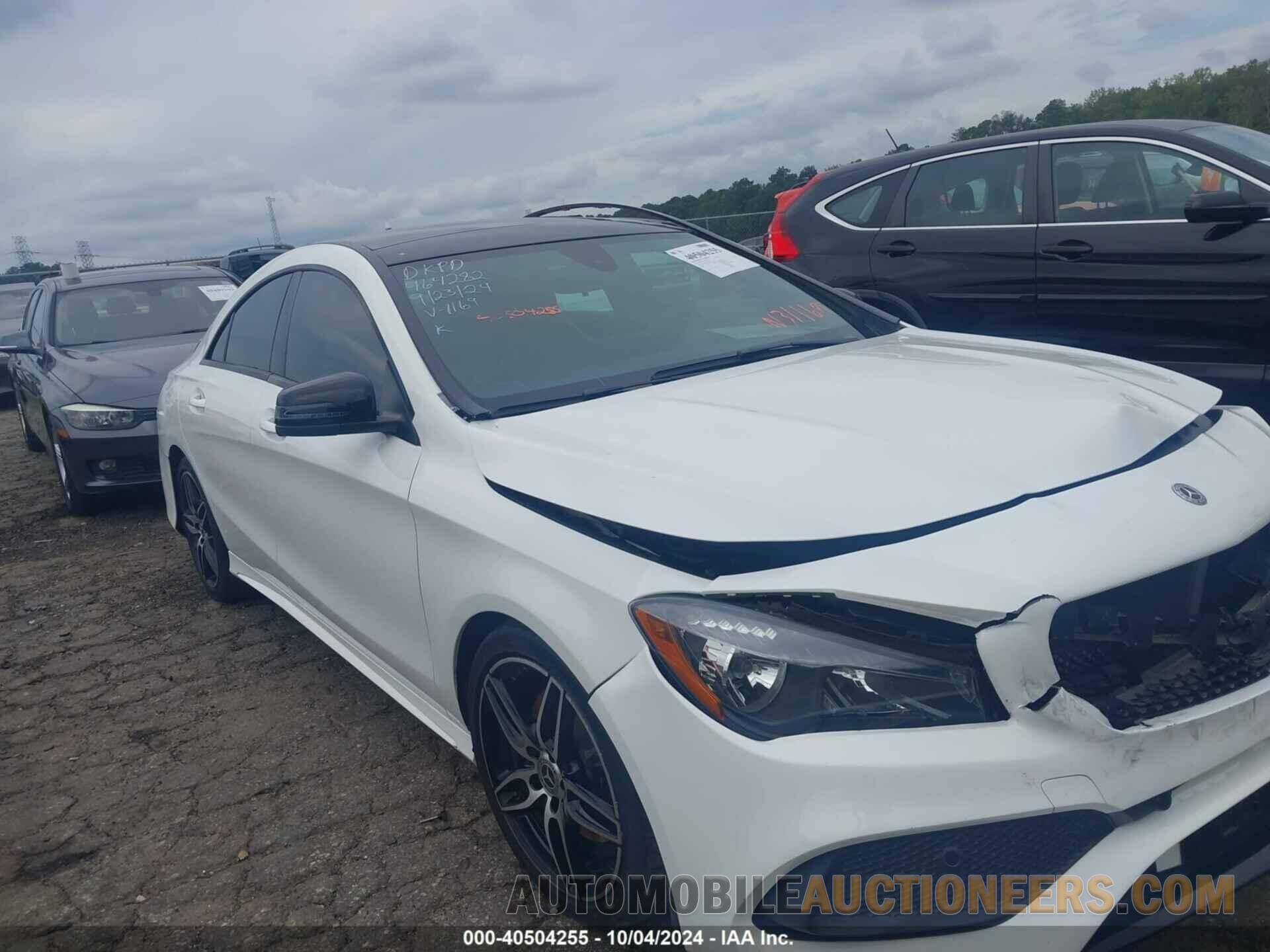 WDDSJ4EB2JN631169 MERCEDES-BENZ CLA 250 2018