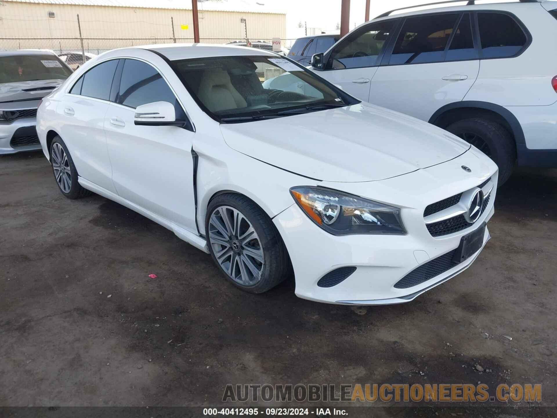 WDDSJ4EB2JN646013 MERCEDES-BENZ CLA 250 2018