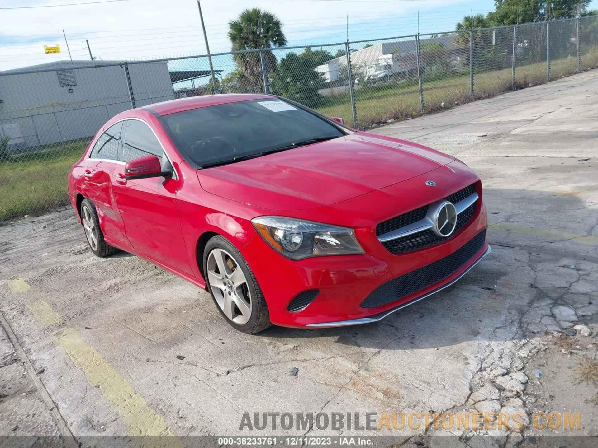 WDDSJ4EB2JN668822 MERCEDES-BENZ CLA 250 2018