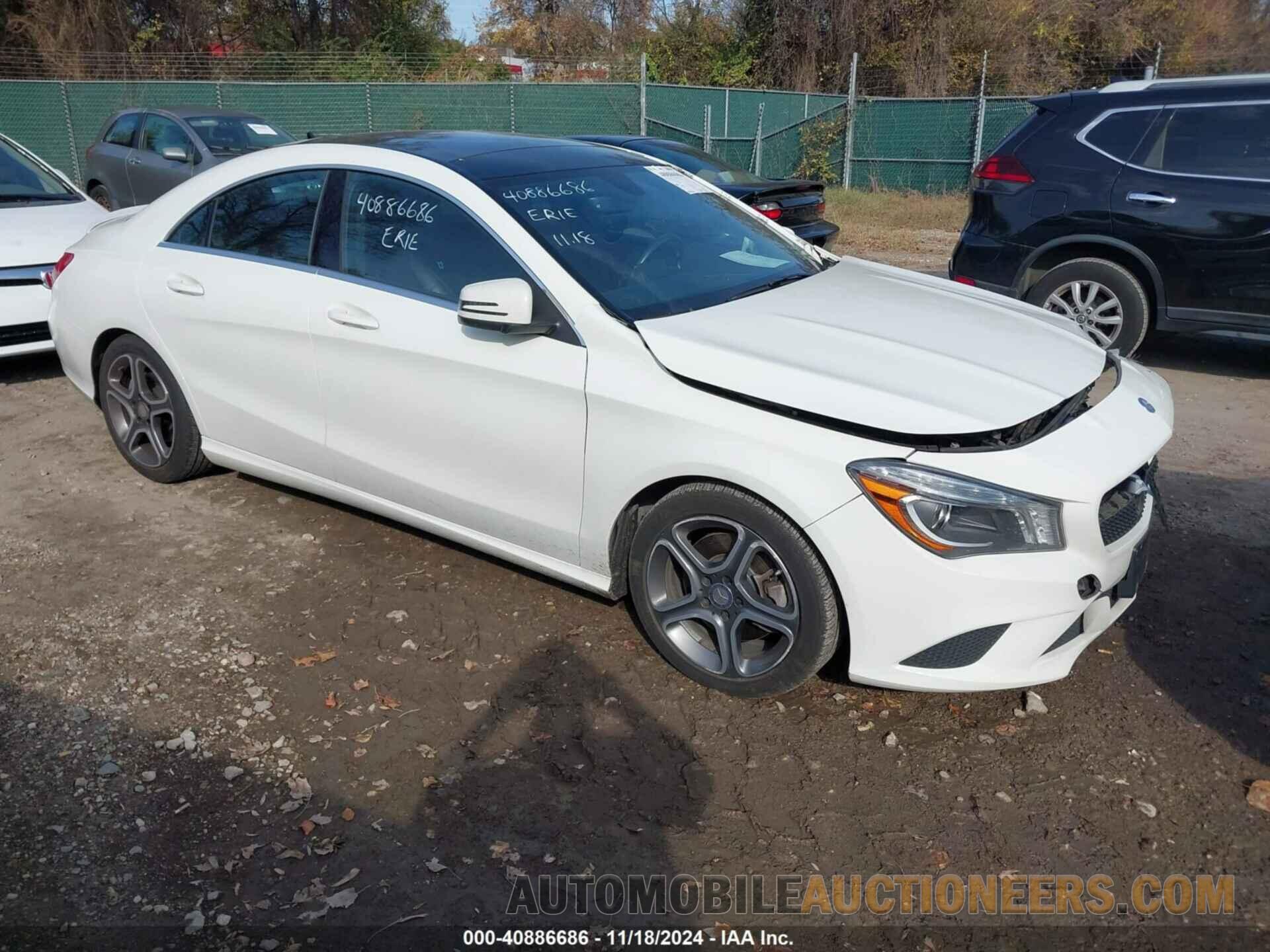 WDDSJ4EB3EN112766 MERCEDES-BENZ CLA 250 2014