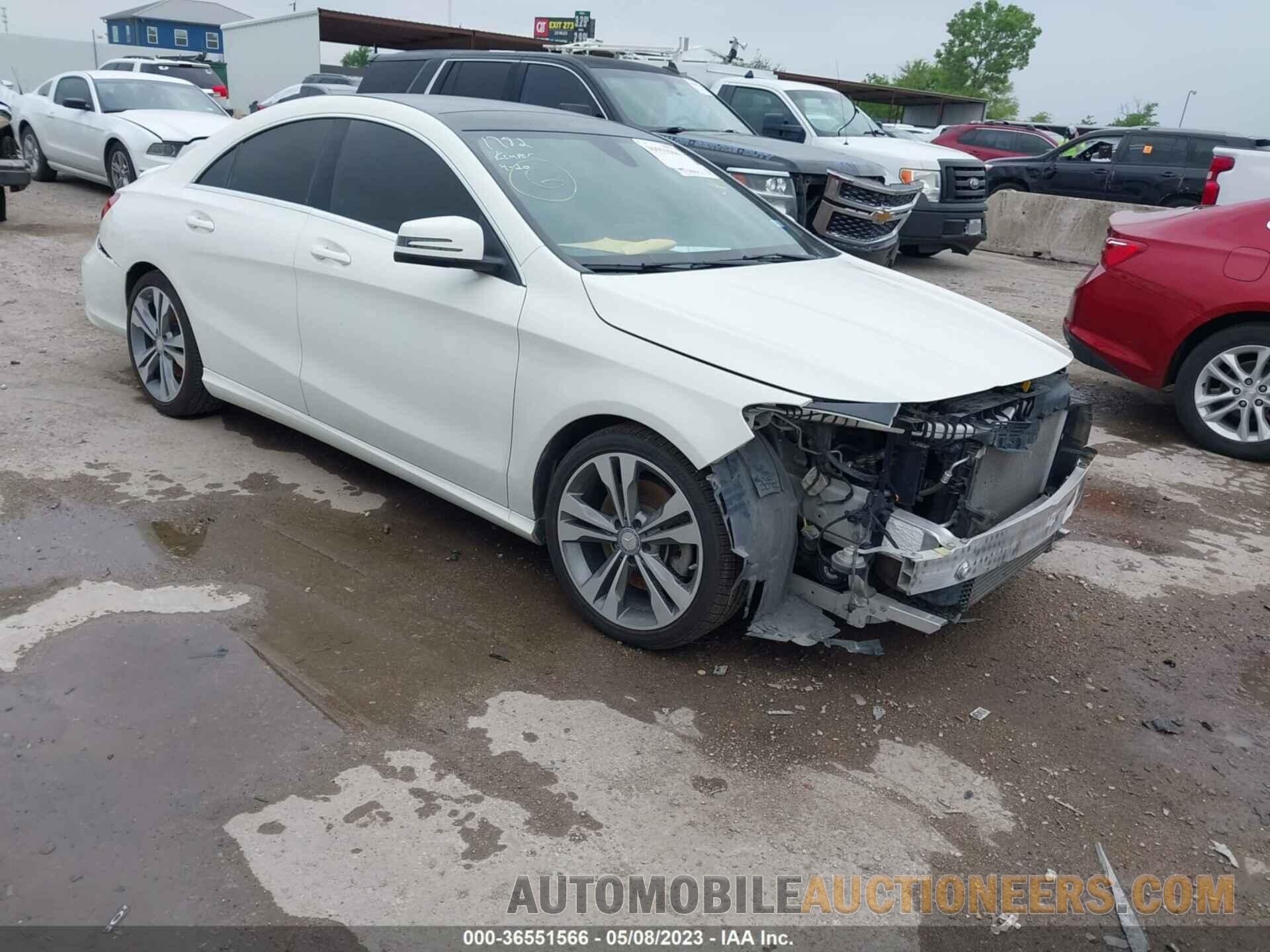 WDDSJ4EB3GN368408 MERCEDES-BENZ CLA 2016