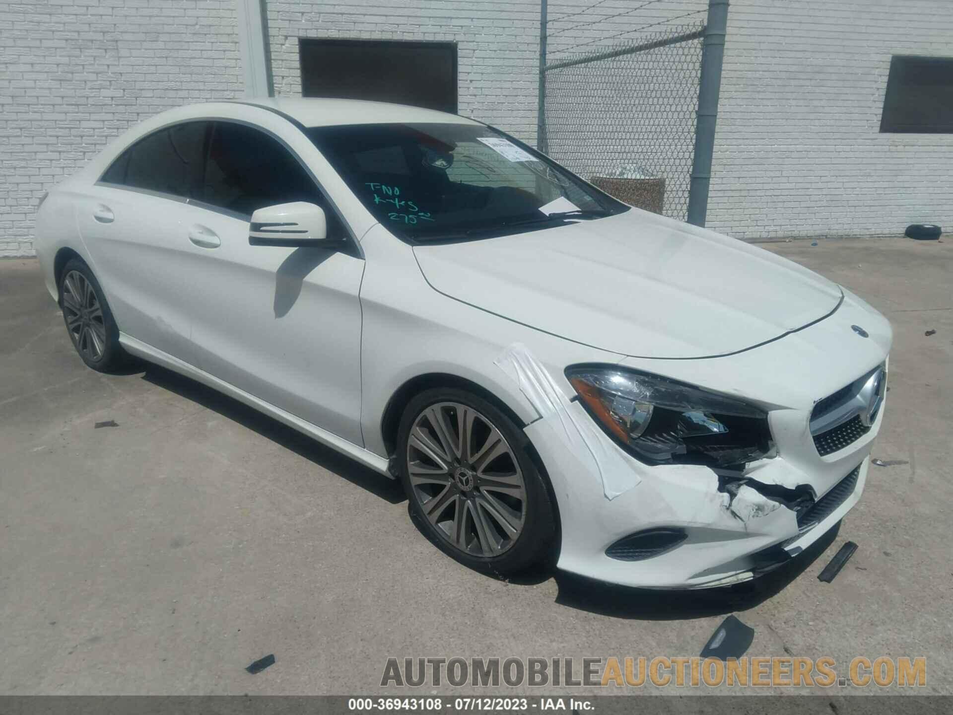 WDDSJ4EB3JN526401 MERCEDES-BENZ CLA 2018