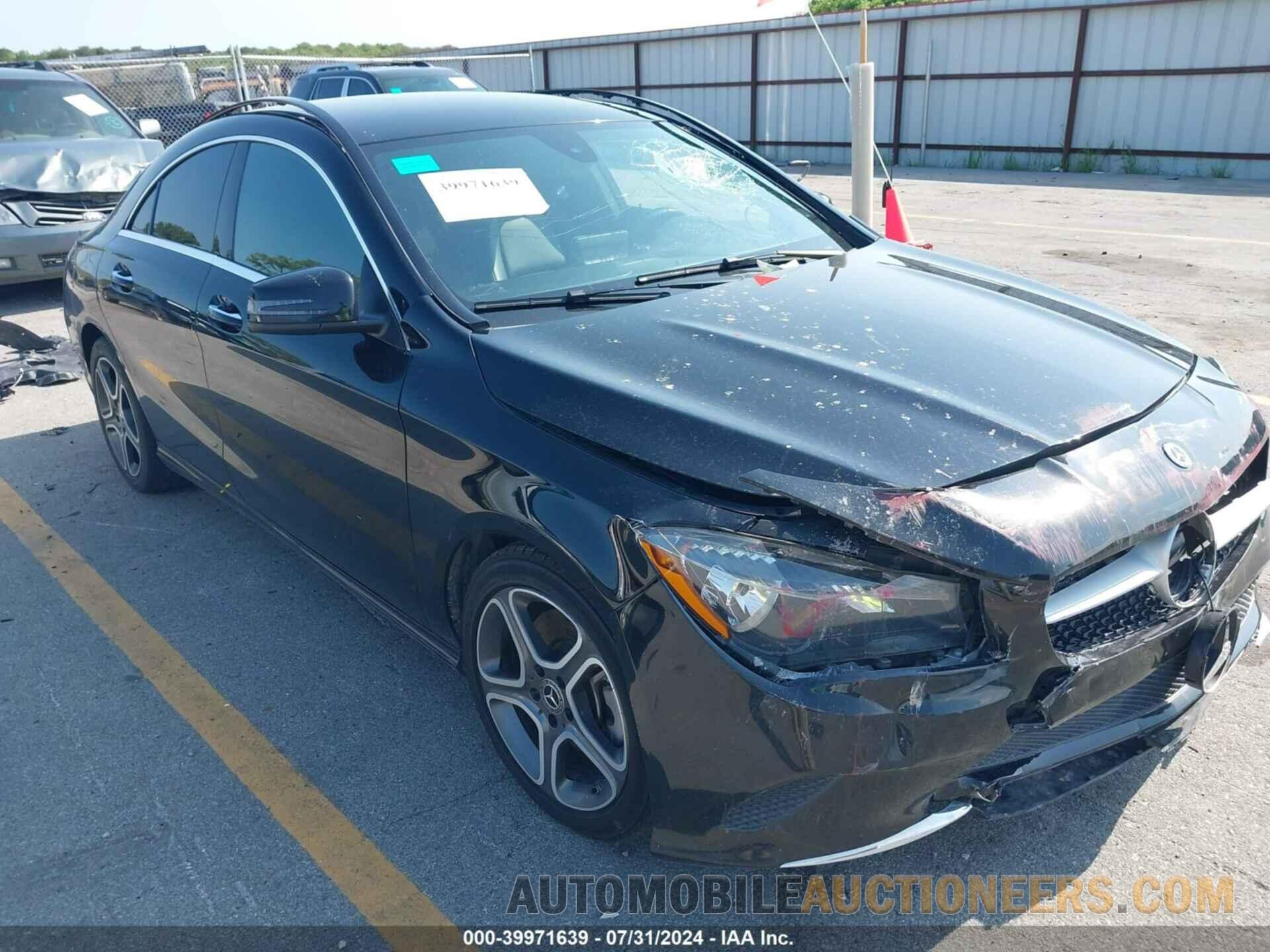 WDDSJ4EB3JN557258 MERCEDES-BENZ CLA 250 2018